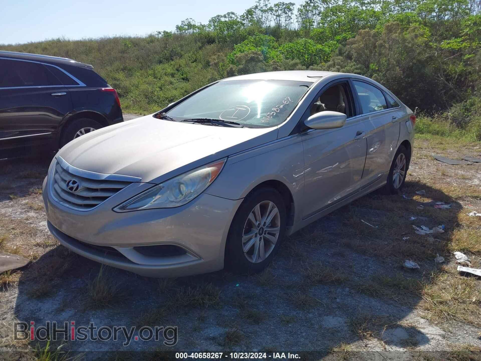 2011 HYUNDAI SONATA - VIN: 5NPEB4AC5BH080966 - Фото 2