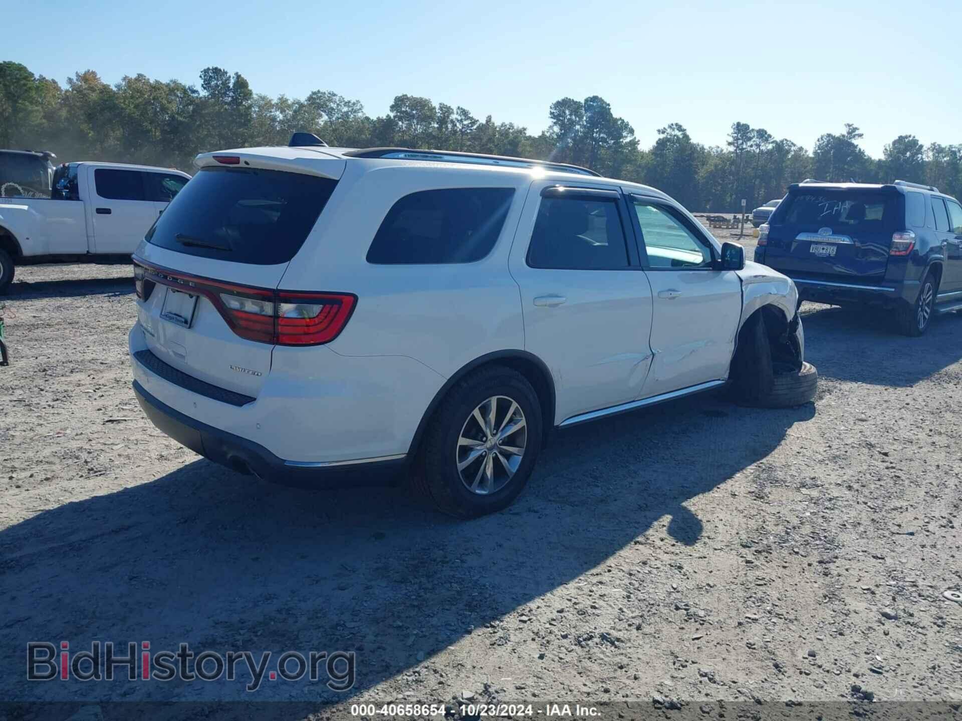 2016 DODGE DURANGO - VIN: 1C4RDHDG2GC386995 - Фото 4