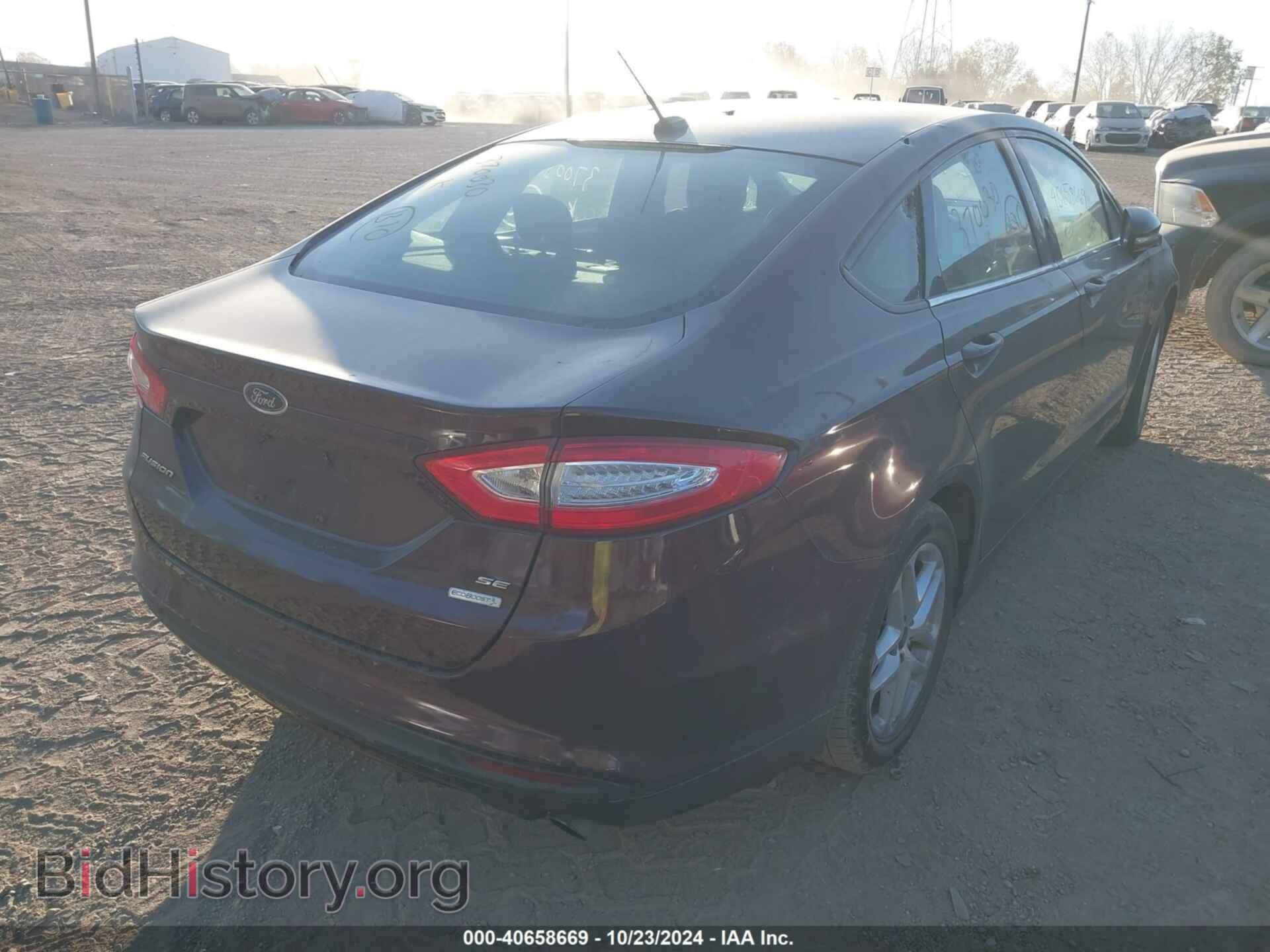2013 FORD FUSION - VIN: 3FA6P0HR9DR370030 - Фото 4