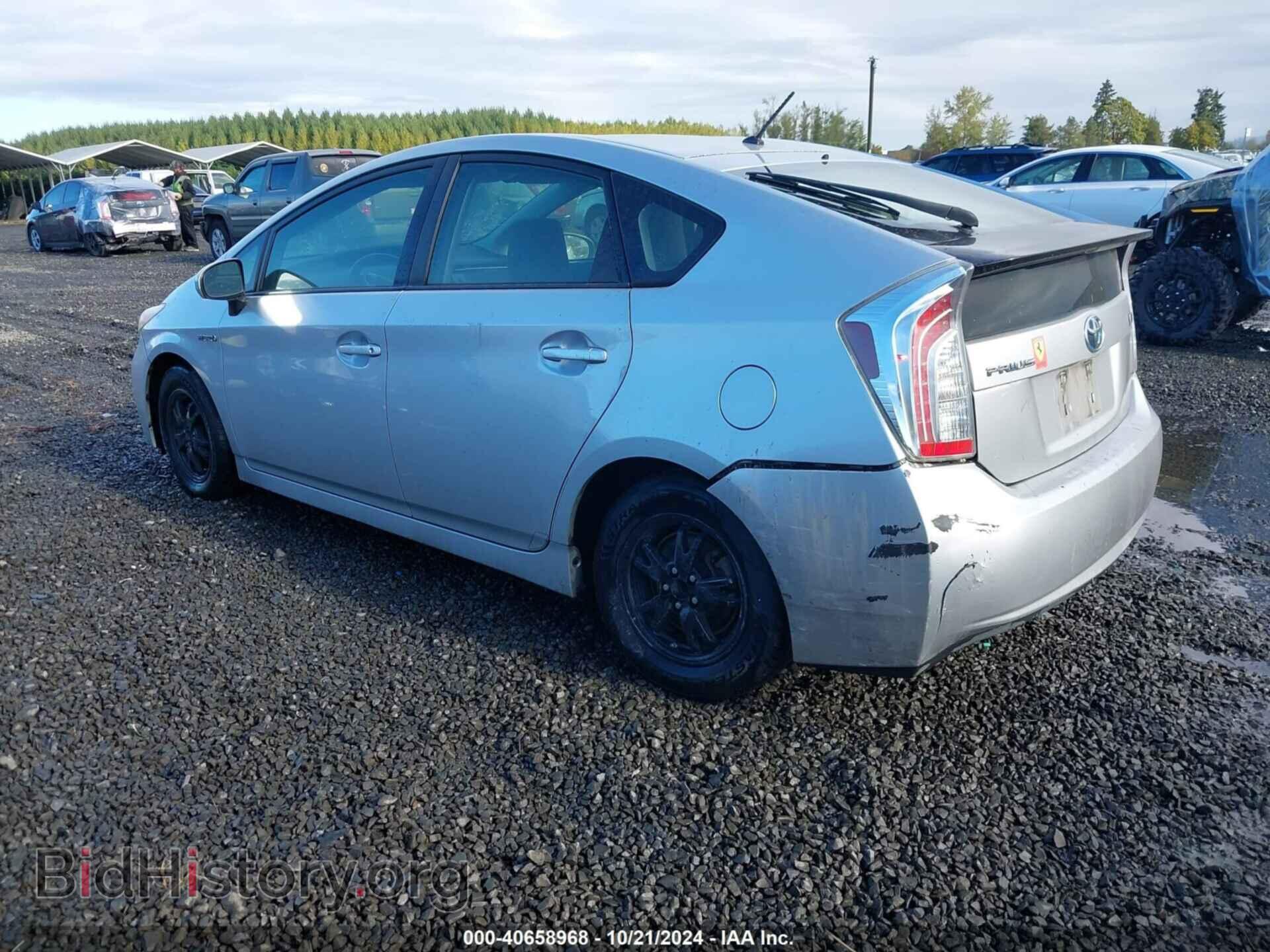 2012 TOYOTA PRIUS - VIN: JTDKN3DU1C5475978 - Фото 3