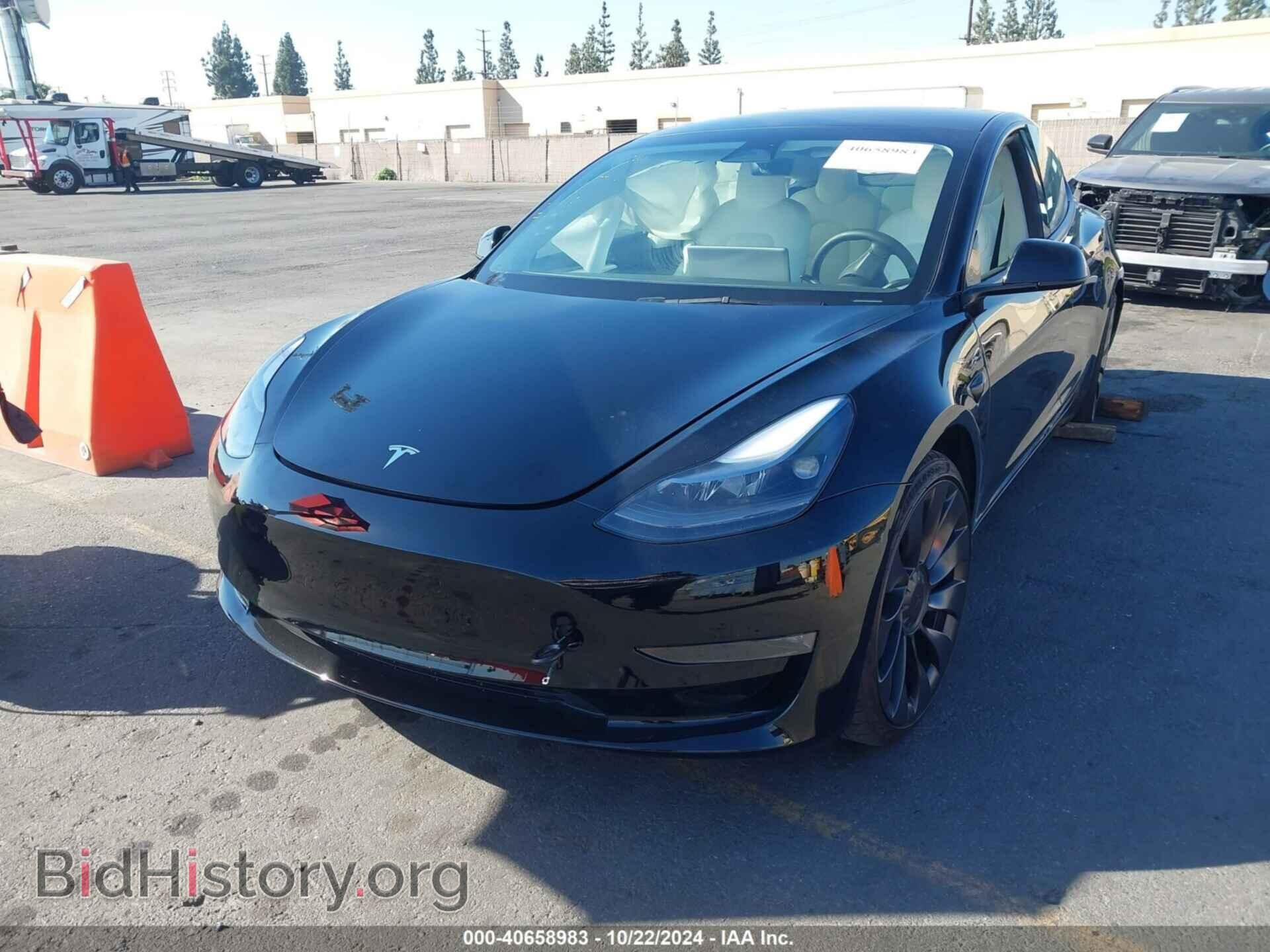 2023 TESLA MODEL 3 - VIN: 5YJ3E1EC0PF712222 - Фото 2