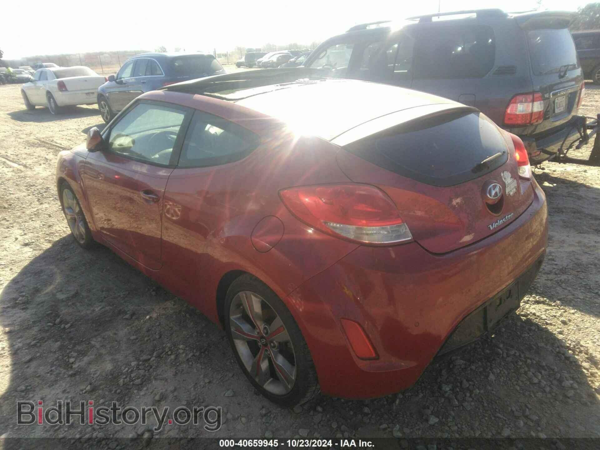 2013 HYUNDAI VELOSTER - VIN: KMHTC6AD7DU155678 - Фото 3