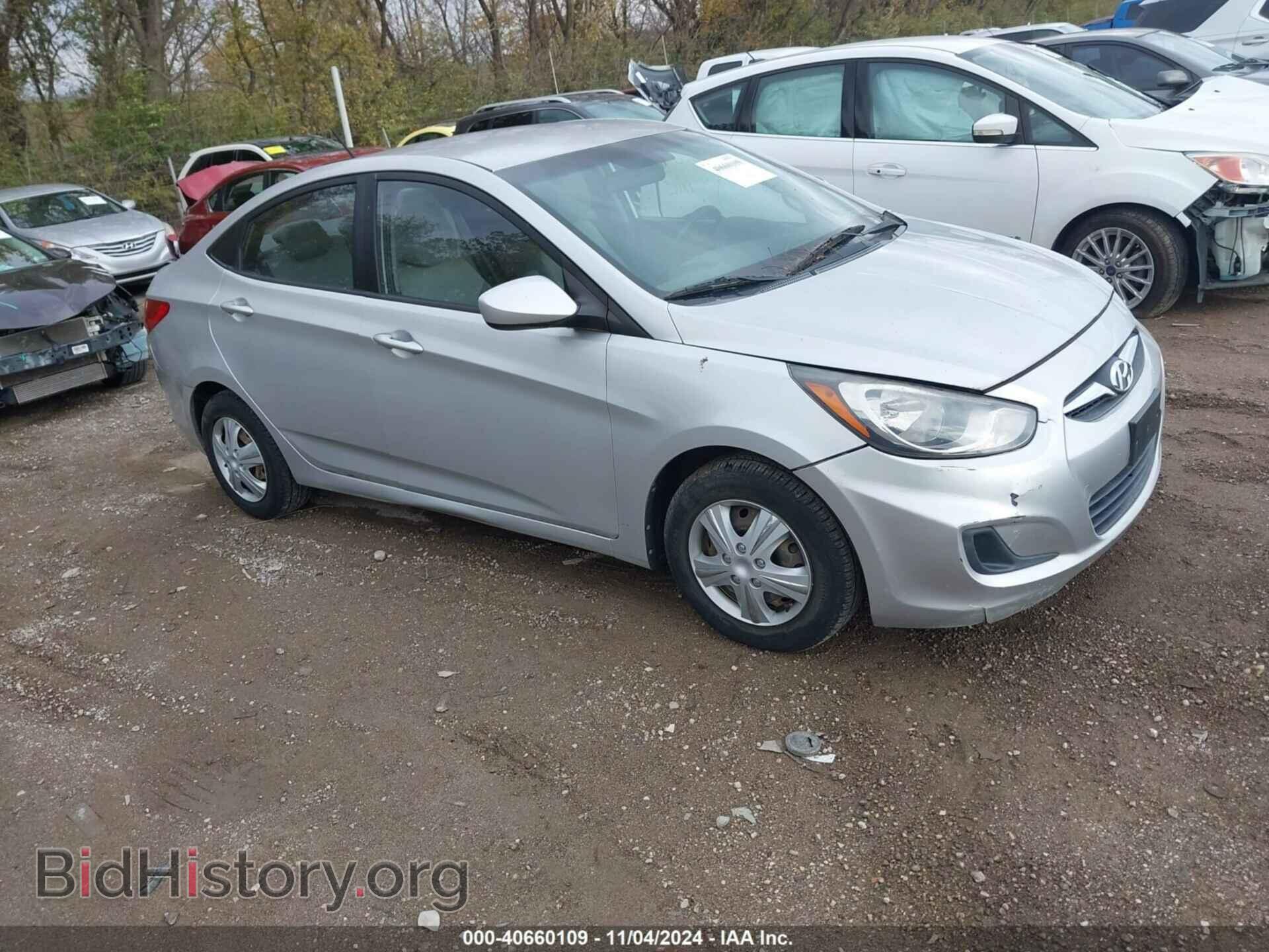 Фотография KMHCT4AE4CU223138 - HYUNDAI ACCENT 2012