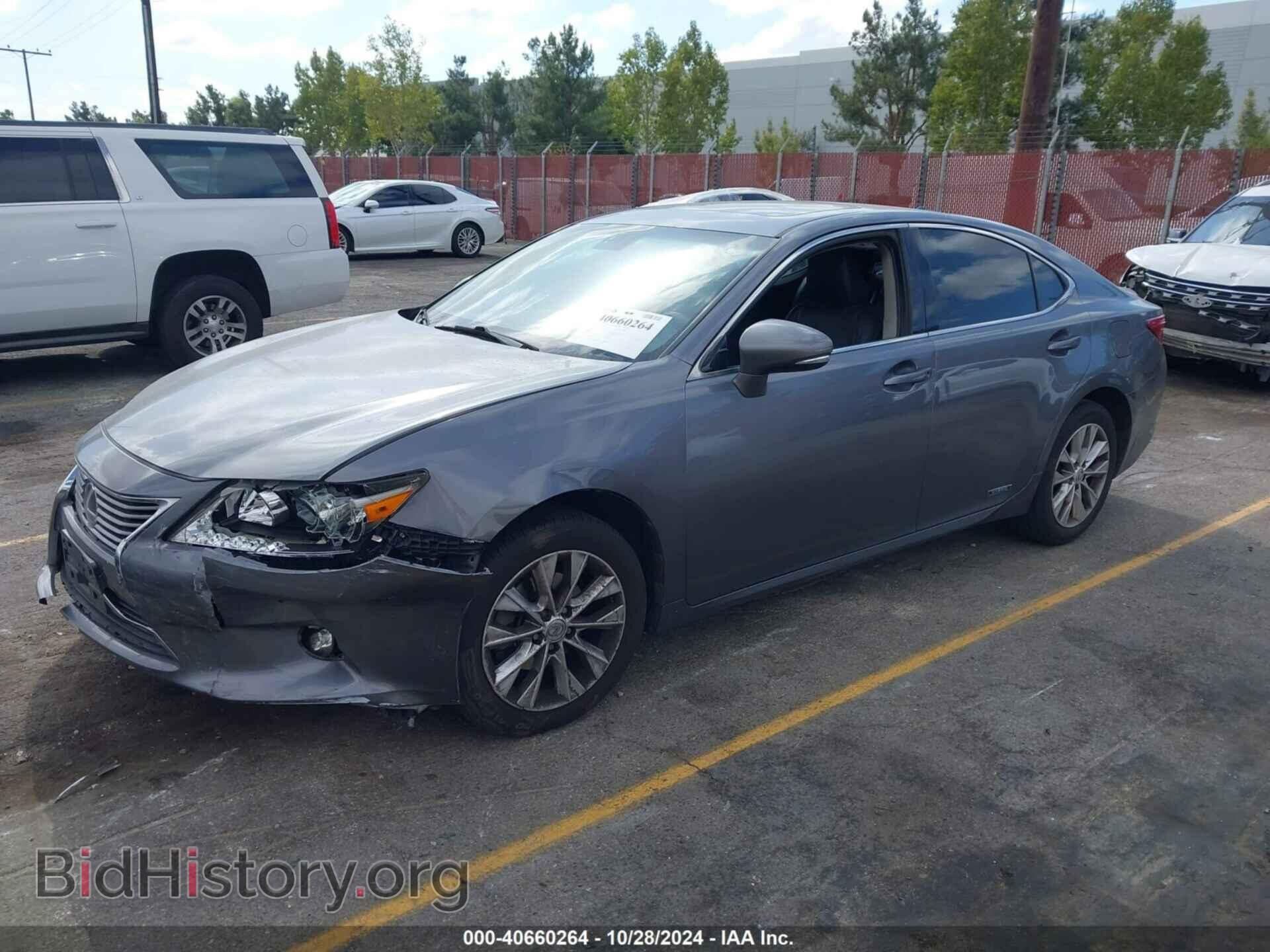 2014 LEXUS ES 300H - VIN: JTHBW1GG9E2067304 - Фото 2