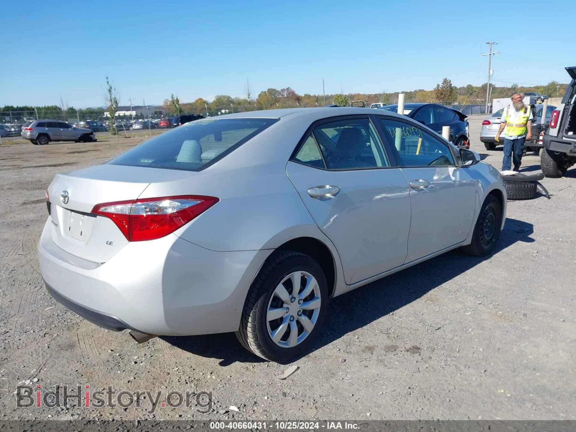 2015 TOYOTA COROLLA - VIN: 2T1BURHE9FC405130 - Фото 4