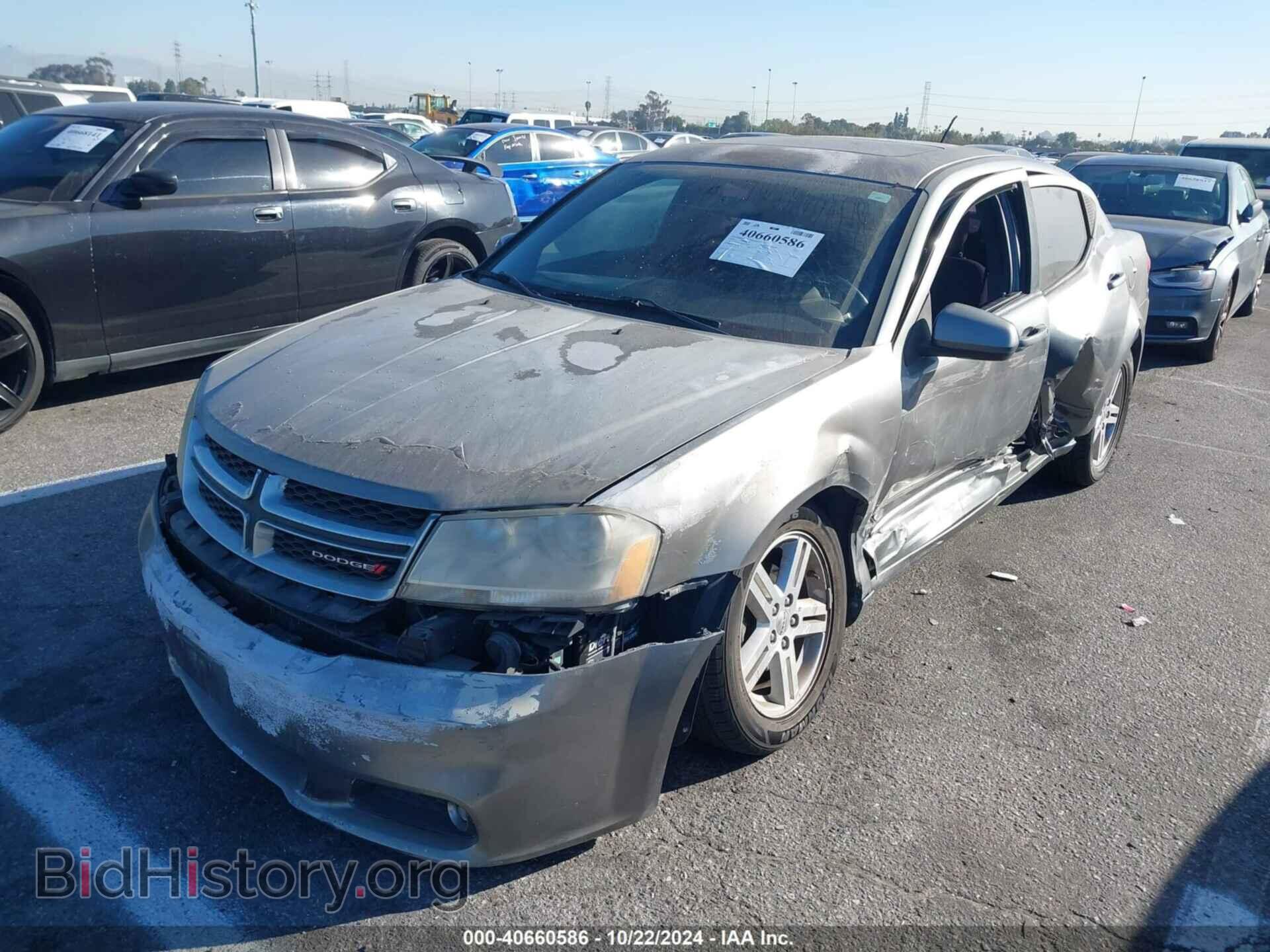2013 DODGE AVENGER - VIN: 1C3CDZCG8DN663859 - Фото 2