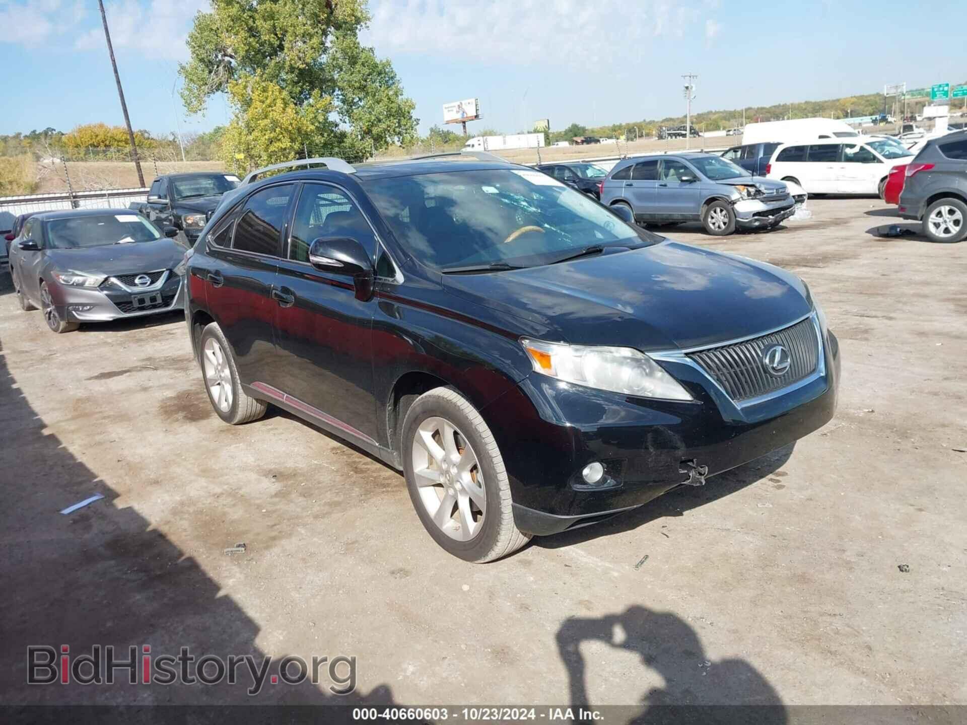 Photo 2T2ZK1BA8BC050498 - LEXUS RX 350 2011