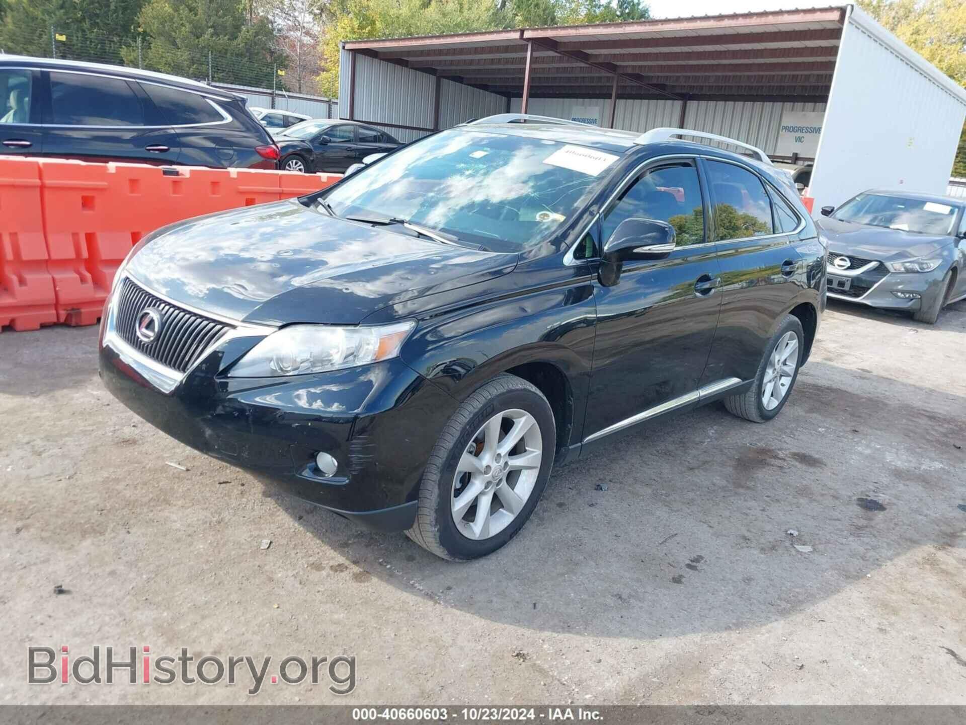 2011 LEXUS RX 350 - VIN: 2T2ZK1BA8BC050498 - Фото 2