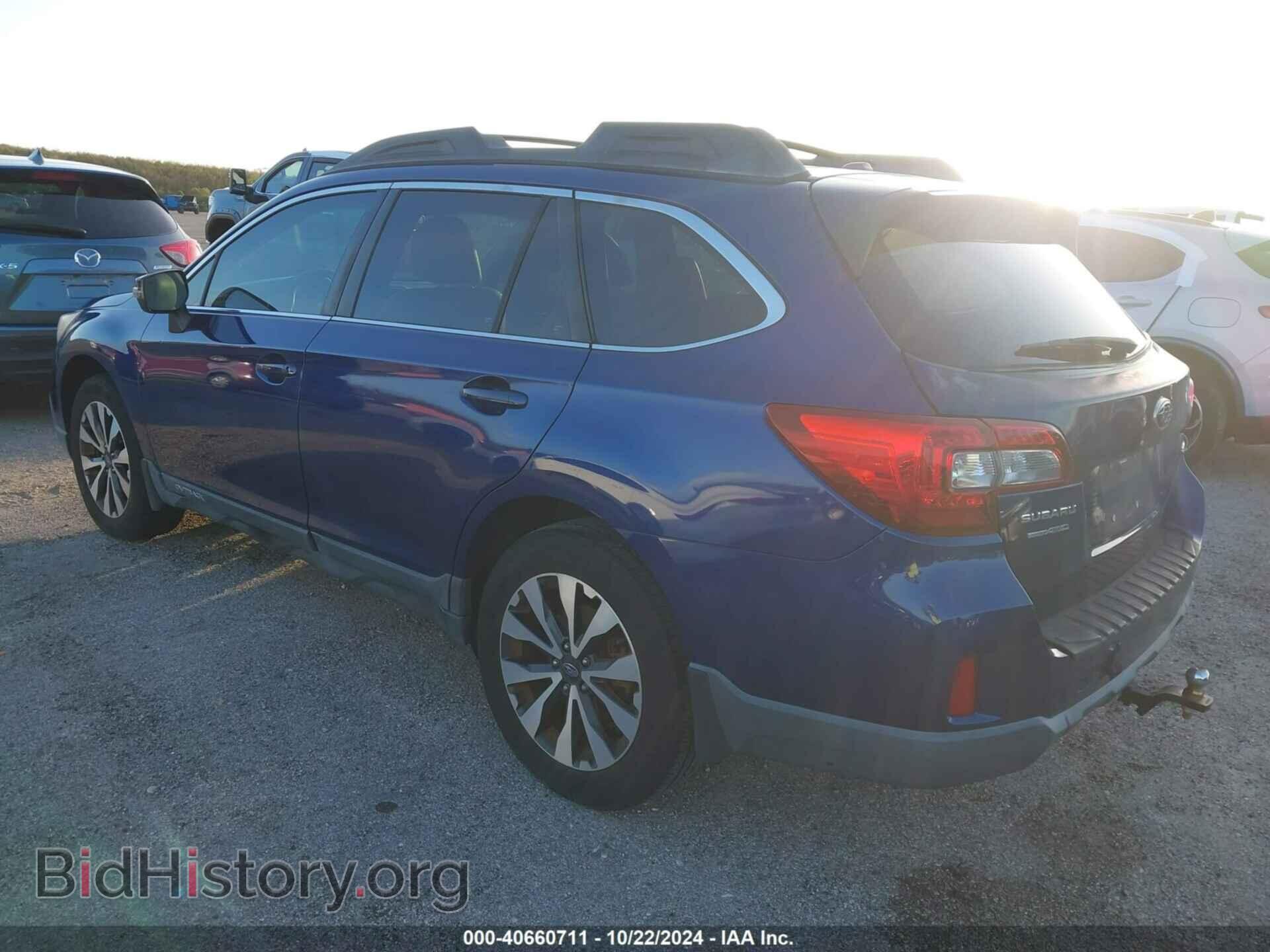 2015 SUBARU OUTBACK - VIN: 4S4BSBLC8F3219022 - Фото 3