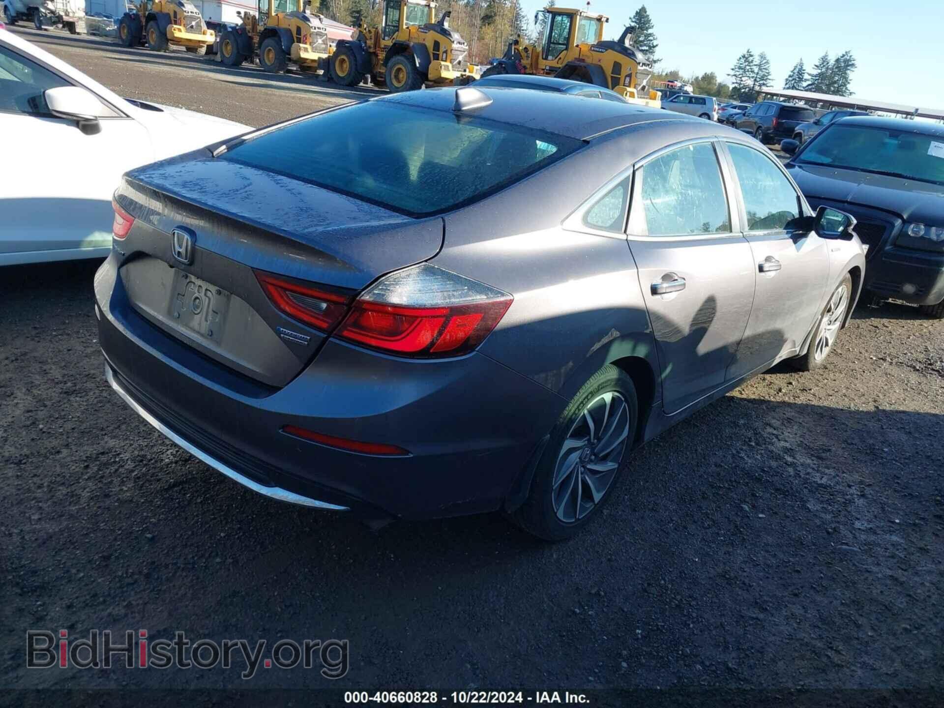 2019 HONDA INSIGHT - VIN: 19XZE4F92KE033582 - Фото 4