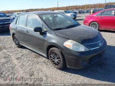 2007 Nissan VERSA 1.8S, черный — VIN 3N1BC11E87L412005, IAAI