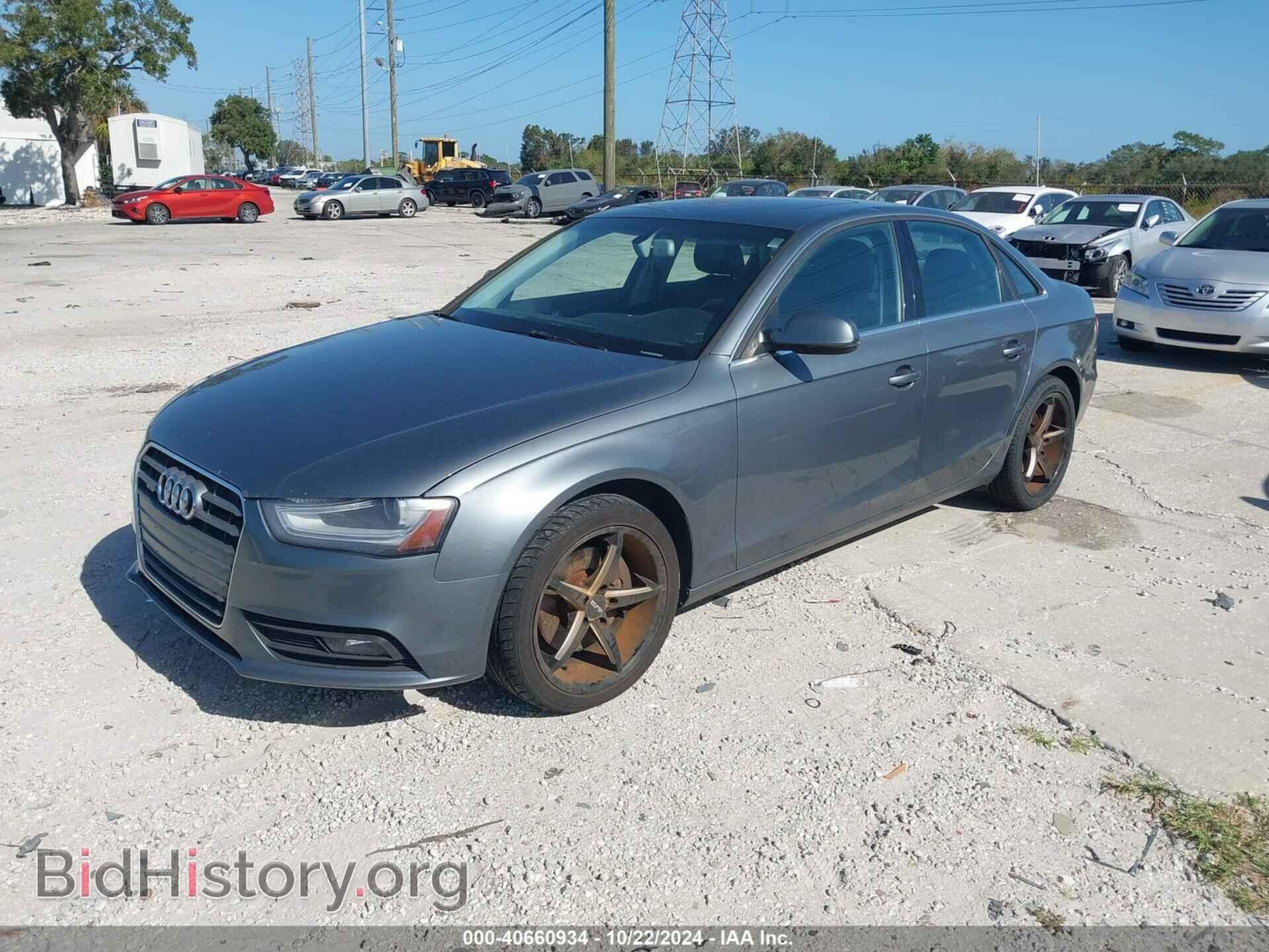 2013 AUDI A4 - VIN: WAUFFAFL4DN048607 - Фото 2