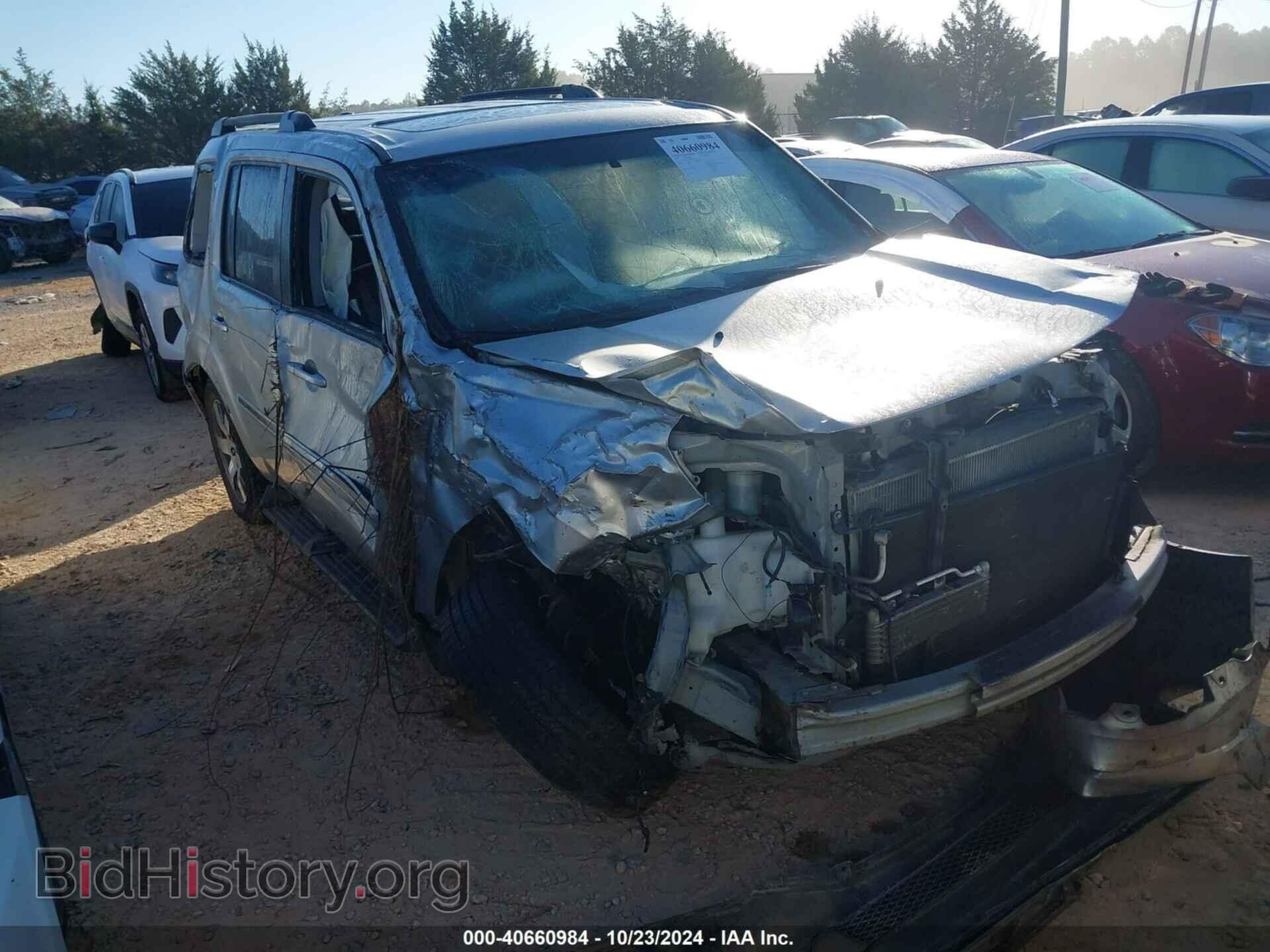 Фотография 5FNYF4H95CB084222 - HONDA PILOT 2012