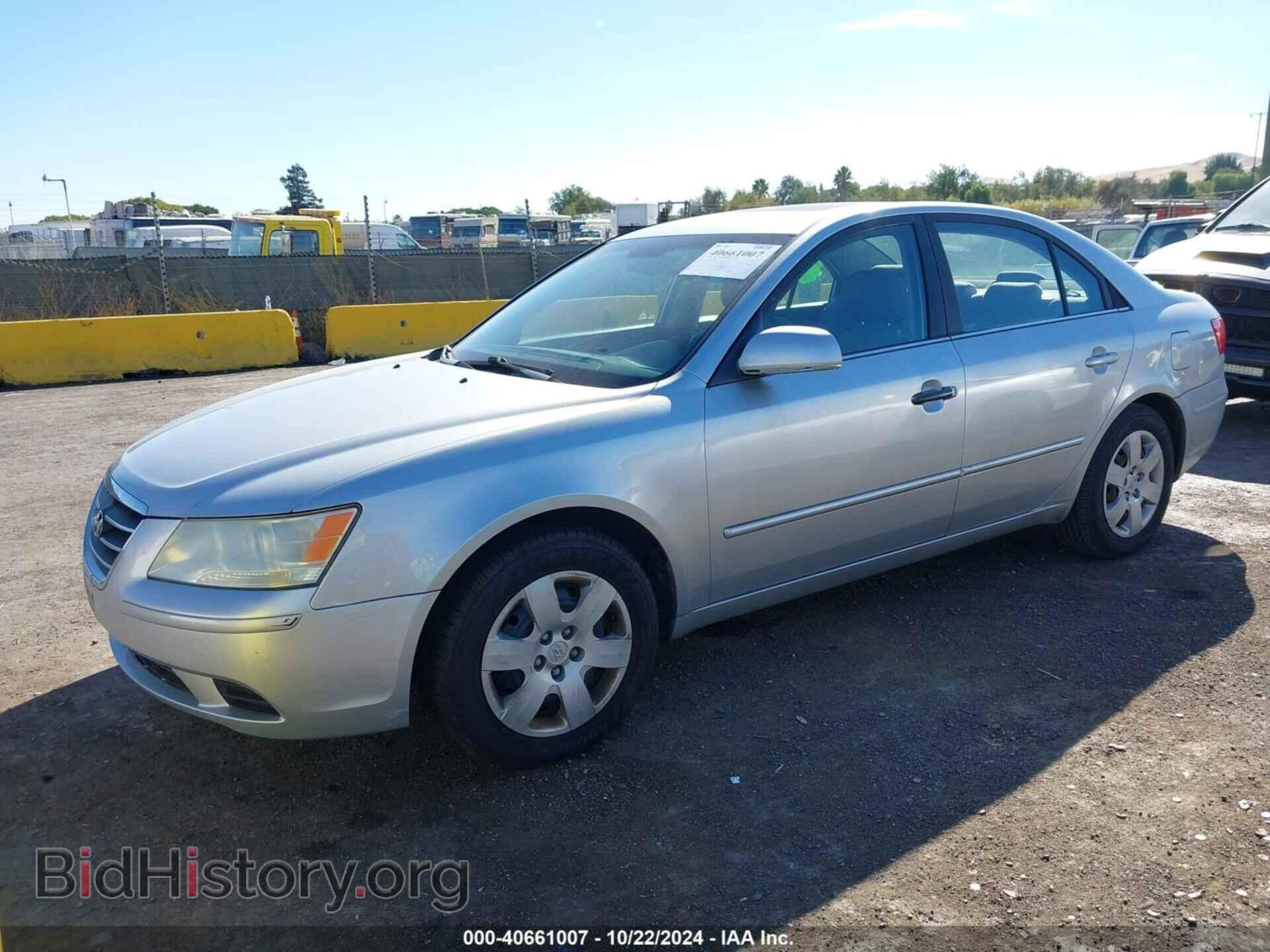 2009 HYUNDAI SONATA - VIN: 5NPET46C19H438385 - Фото 2