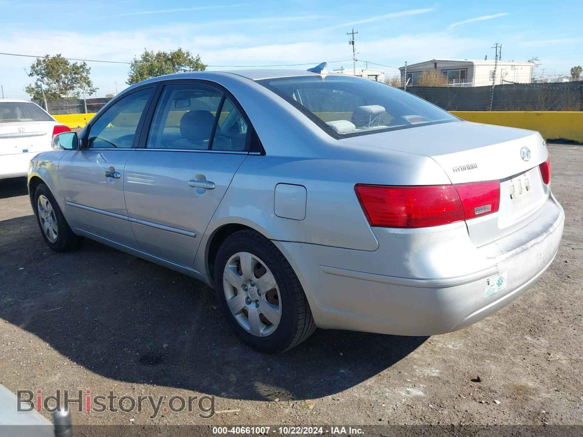2009 HYUNDAI SONATA - VIN: 5NPET46C19H438385 - Фото 3