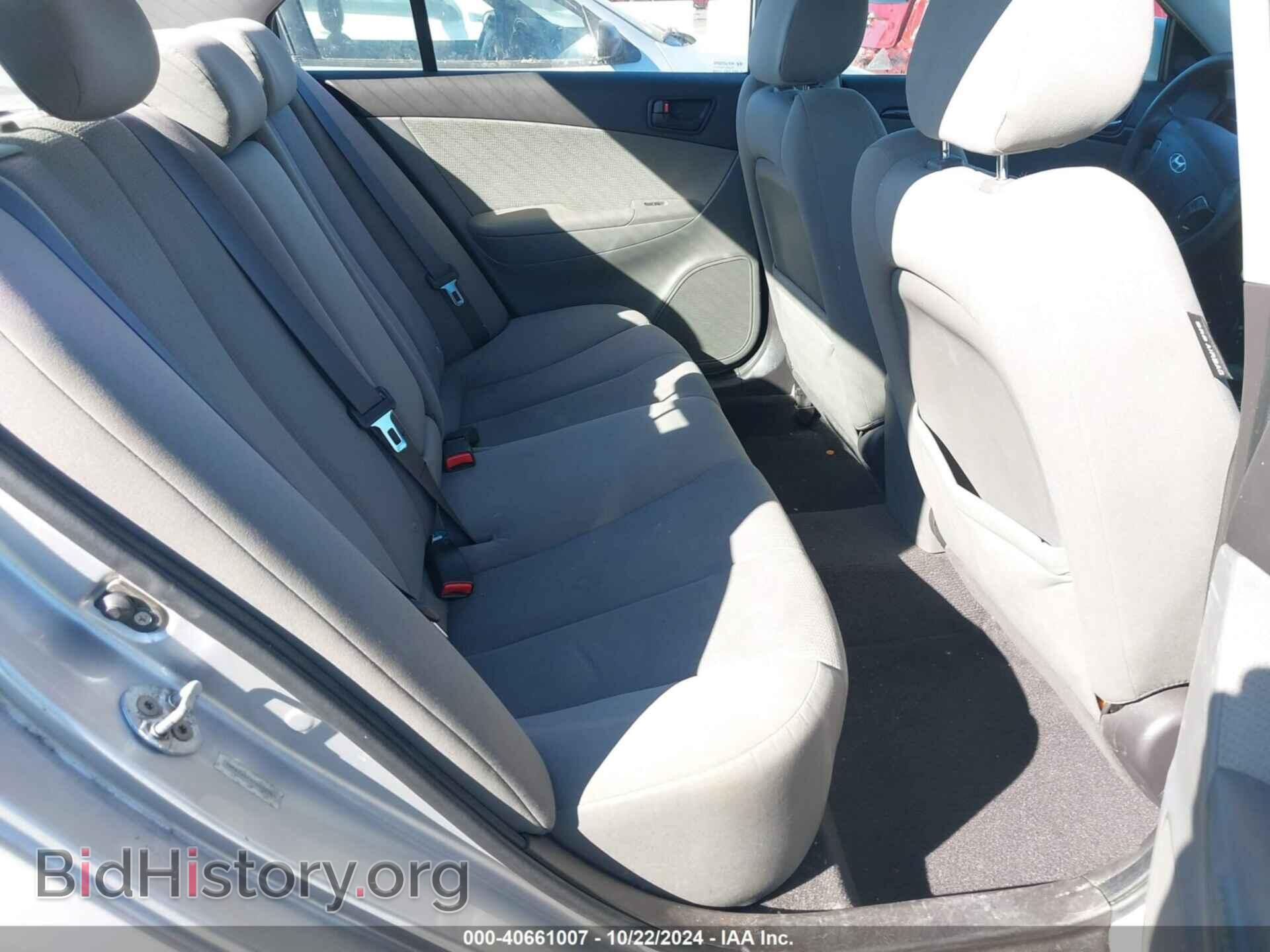 2009 HYUNDAI SONATA - VIN: 5NPET46C19H438385 - Фото 8