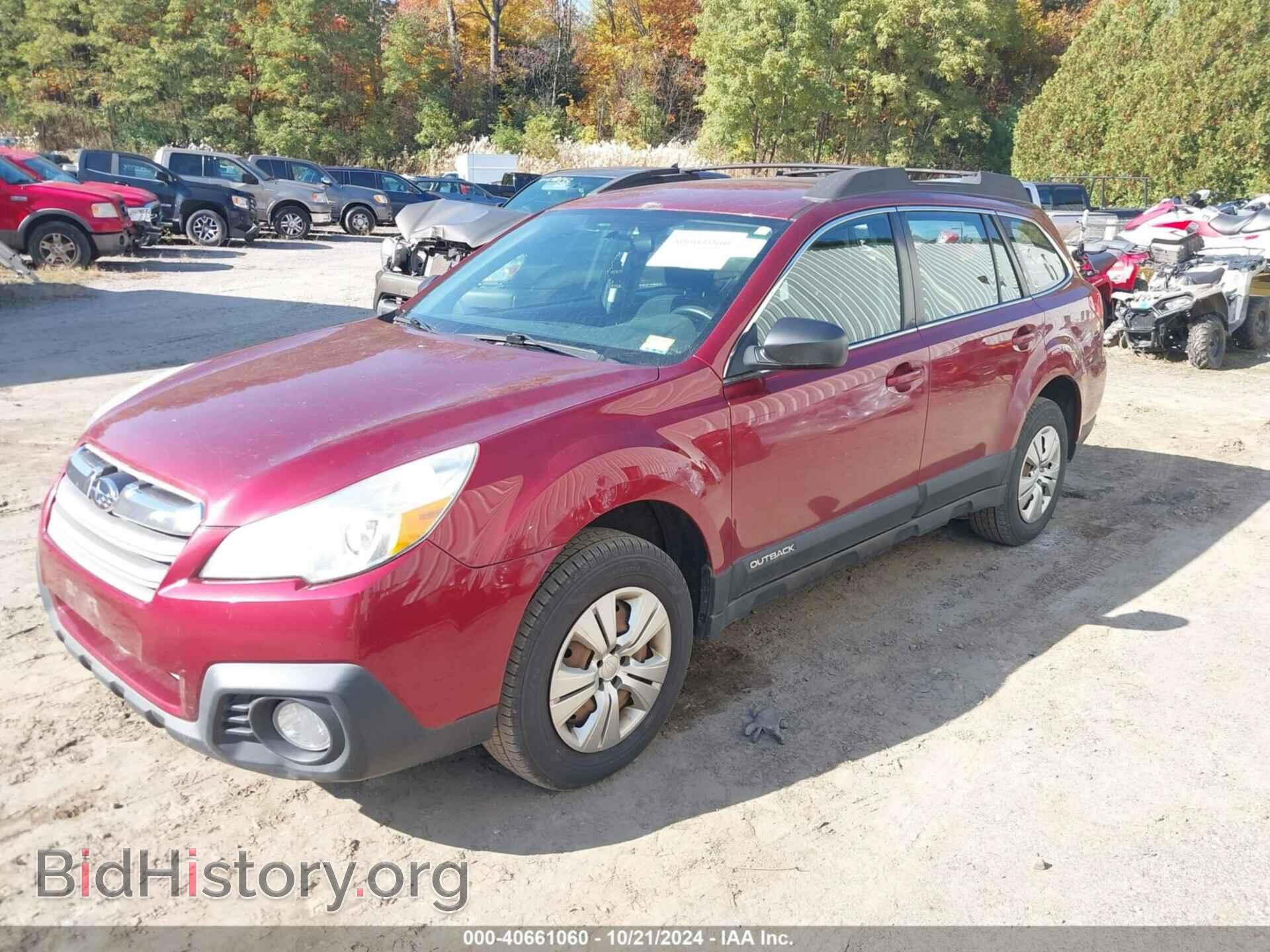 2013 SUBARU OUTBACK - VIN: 4S4BRBAC6D3243184 - Фото 2