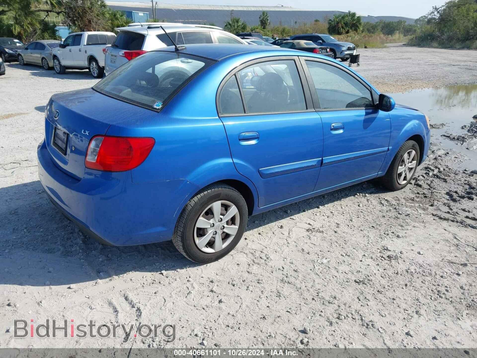 2010 KIA RIO - VIN: KNADH4A32A6635386 - Фото 4