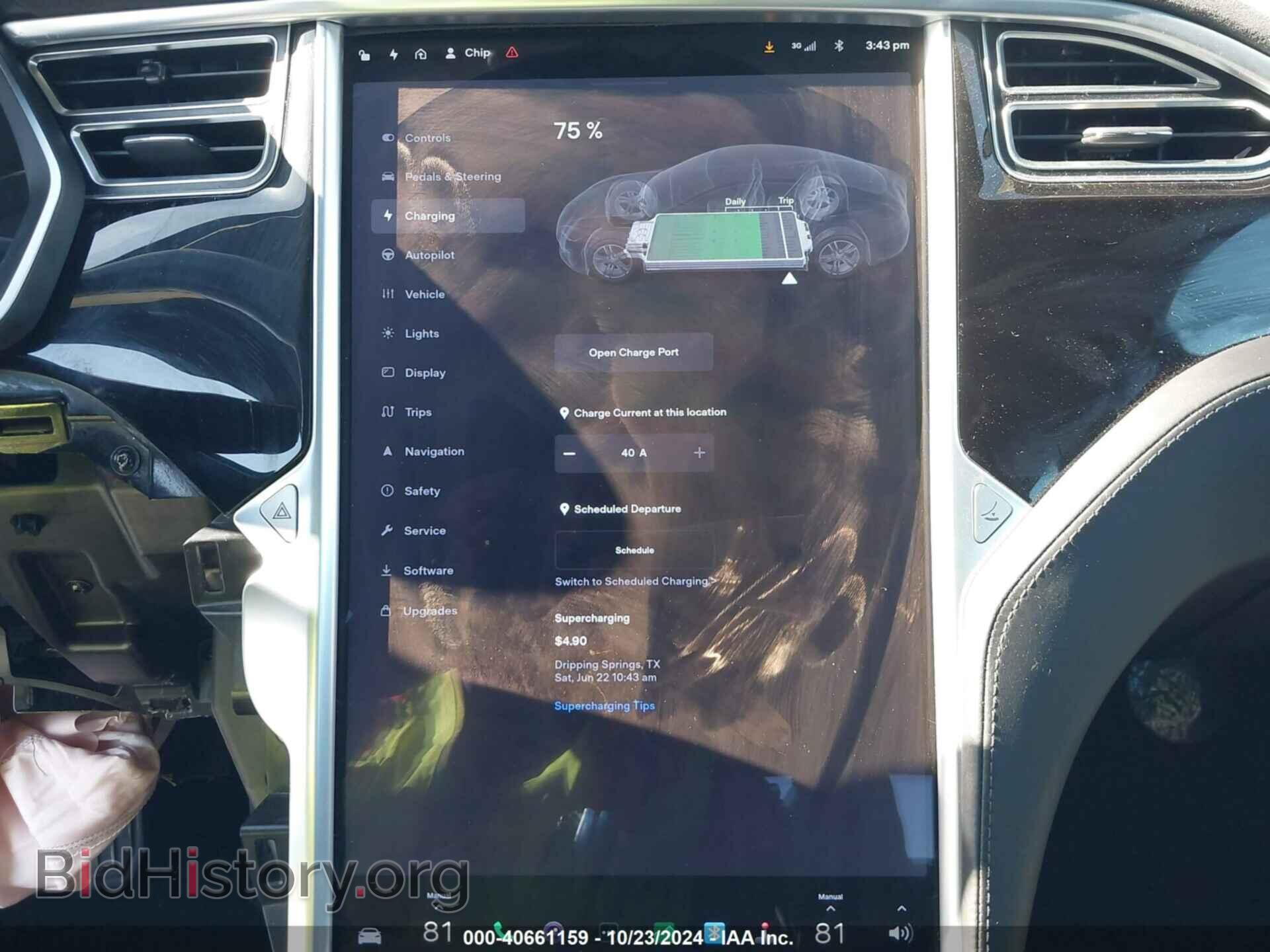 2016 TESLA MODEL S - VIN: 5YJSA1E24GF124256 - Фото 17