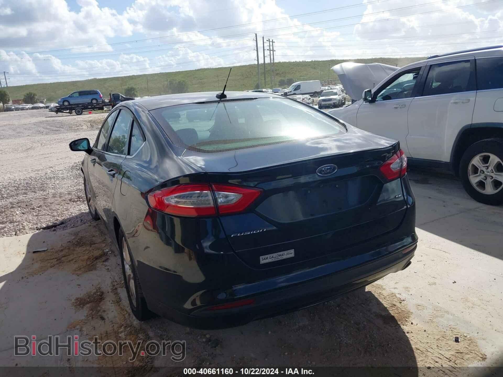 2016 FORD FUSION - VIN: 3FA6P0H76GR364771 - Фото 3