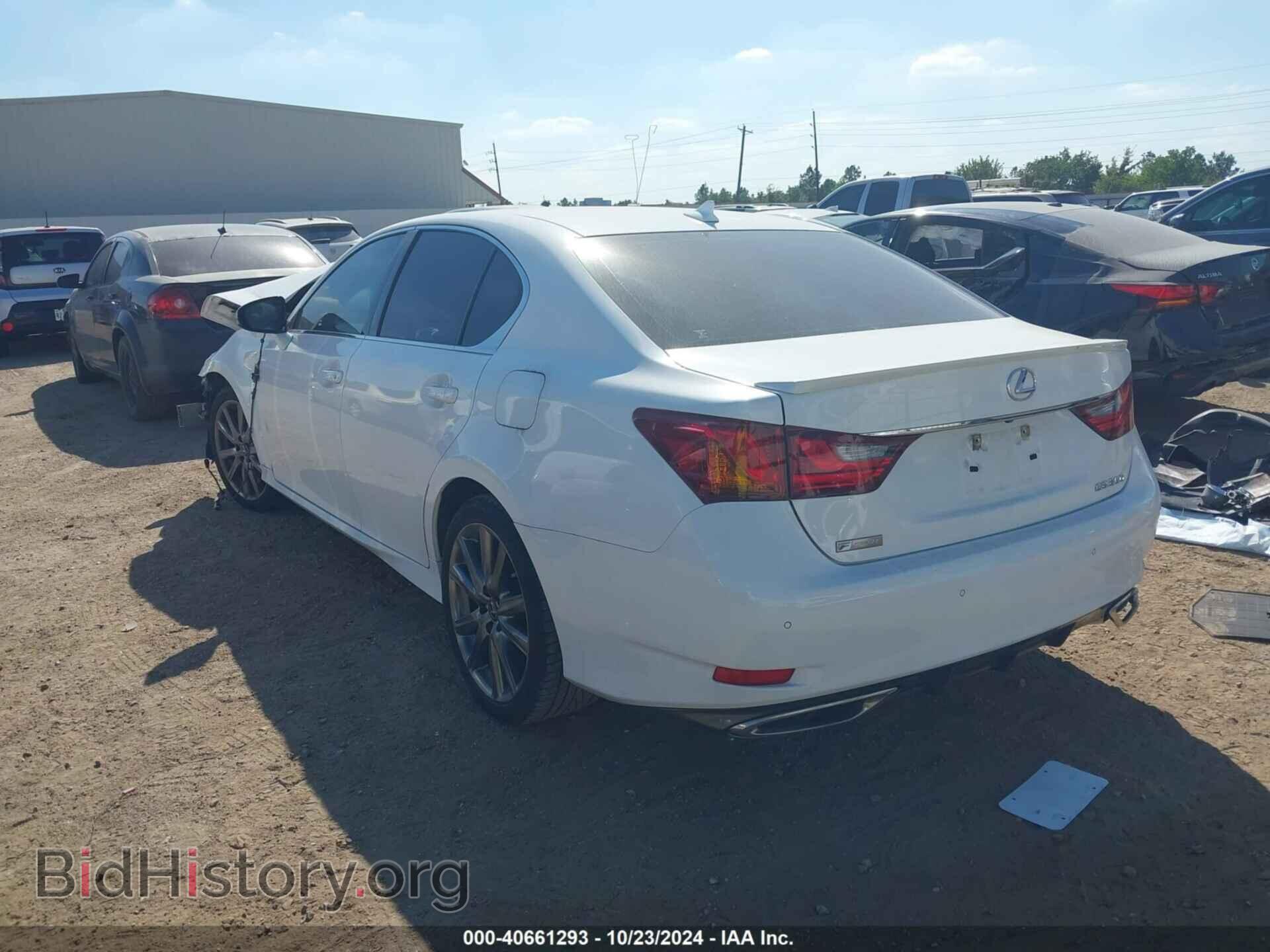 2014 LEXUS GS 350 - VIN: JTHBE1BL5E5037111 - Фото 3