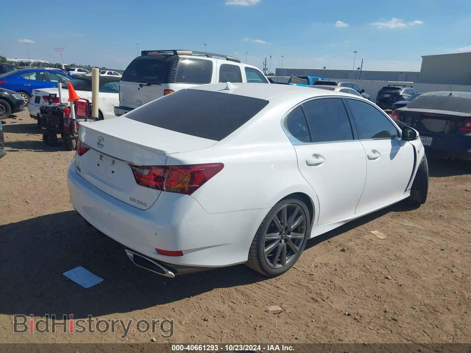 2014 LEXUS GS 350 - VIN: JTHBE1BL5E5037111 - Фото 4