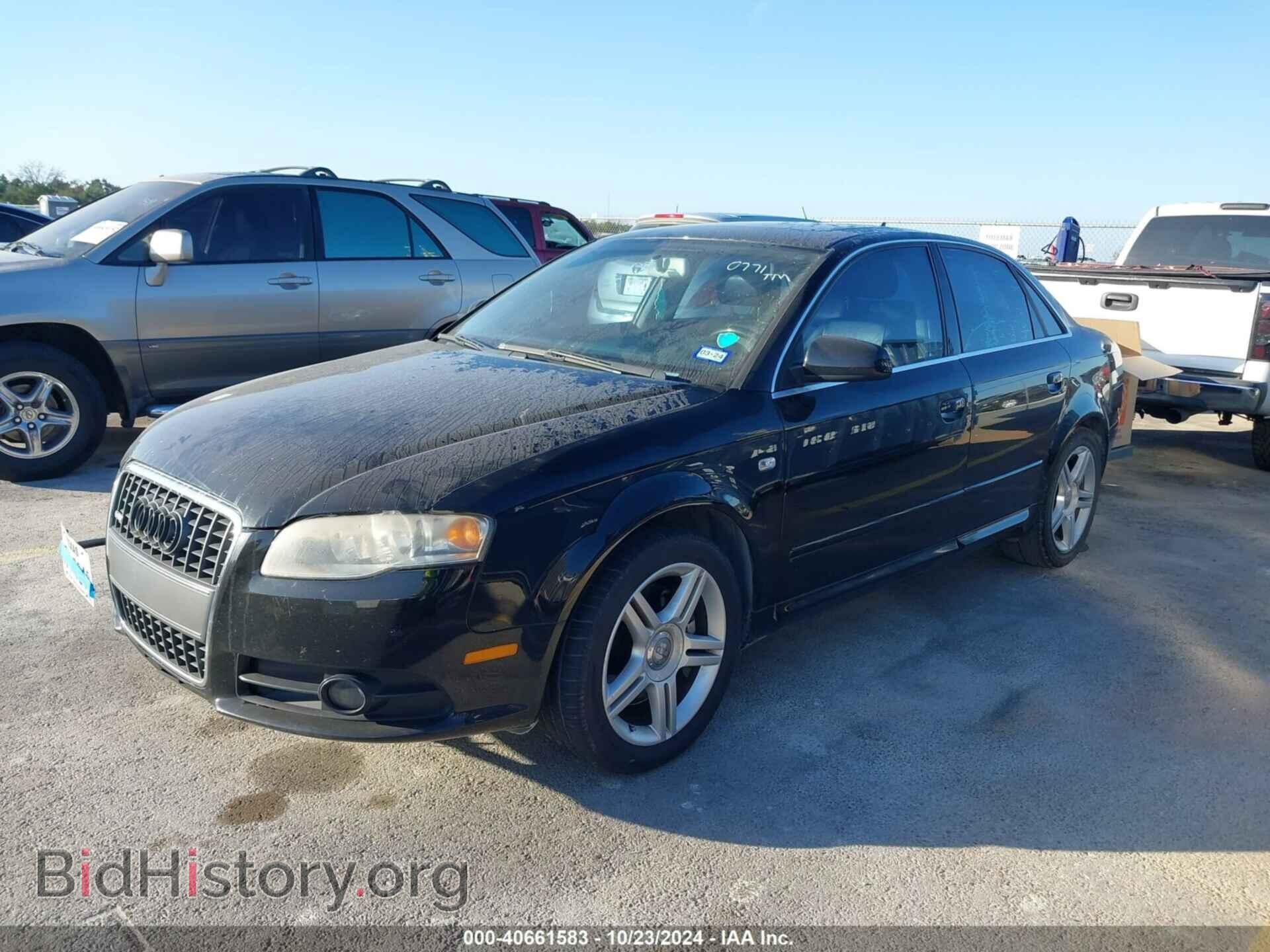 2008 AUDI A4 - VIN: WAUAF78E48A050771 - Фото 2