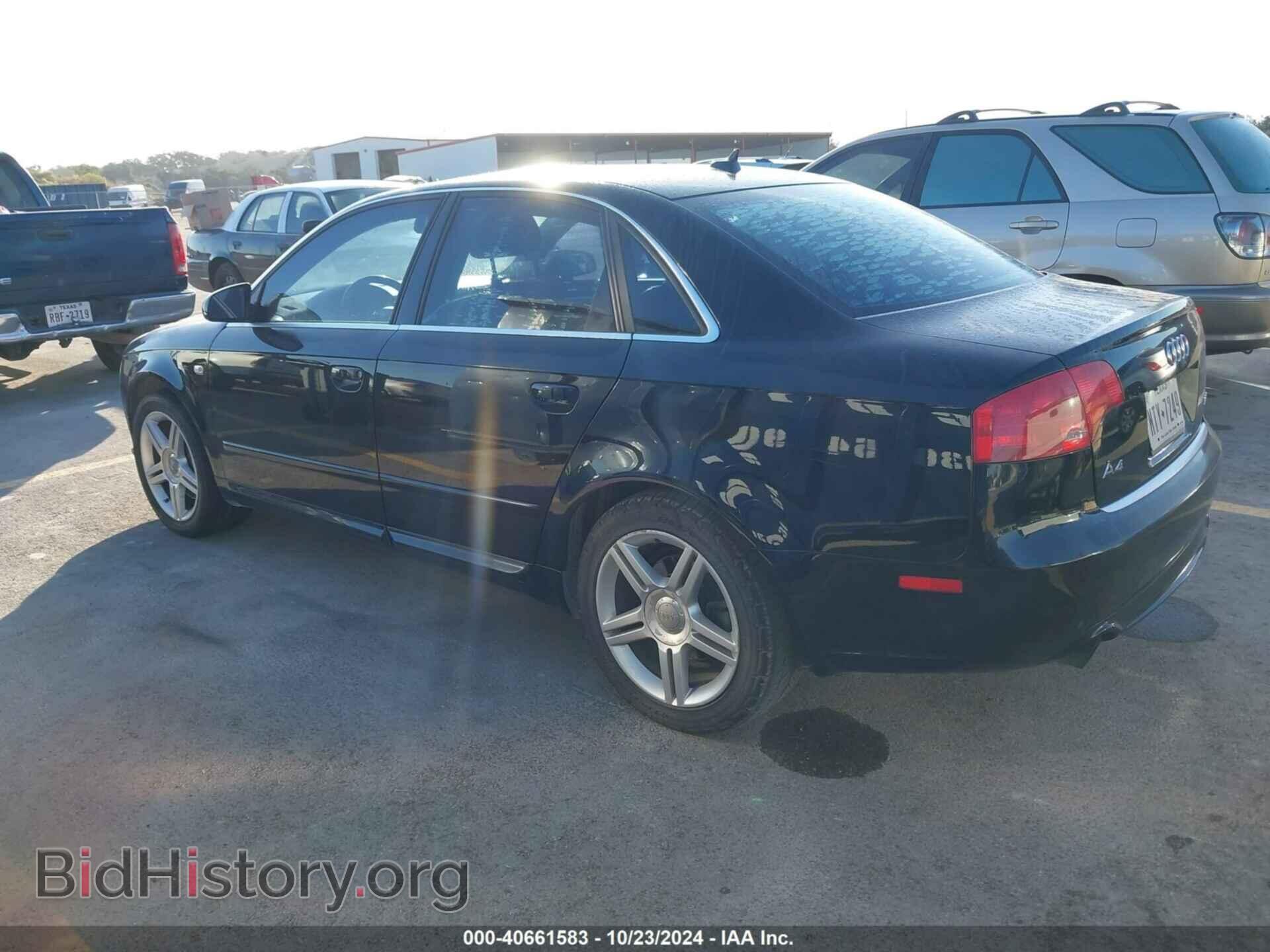 2008 AUDI A4 - VIN: WAUAF78E48A050771 - Фото 3