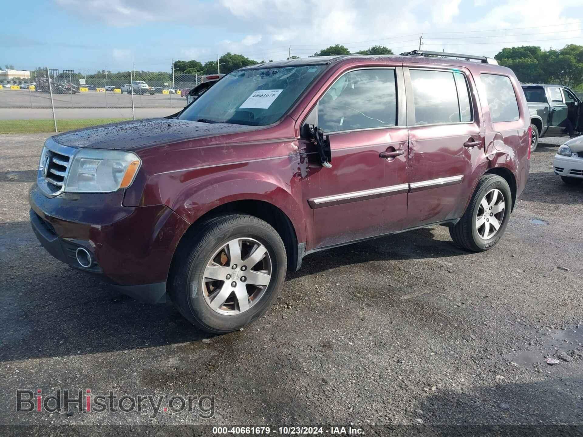 2014 HONDA PILOT - VIN: 5FNYF3H99EB011772 - Фото 2