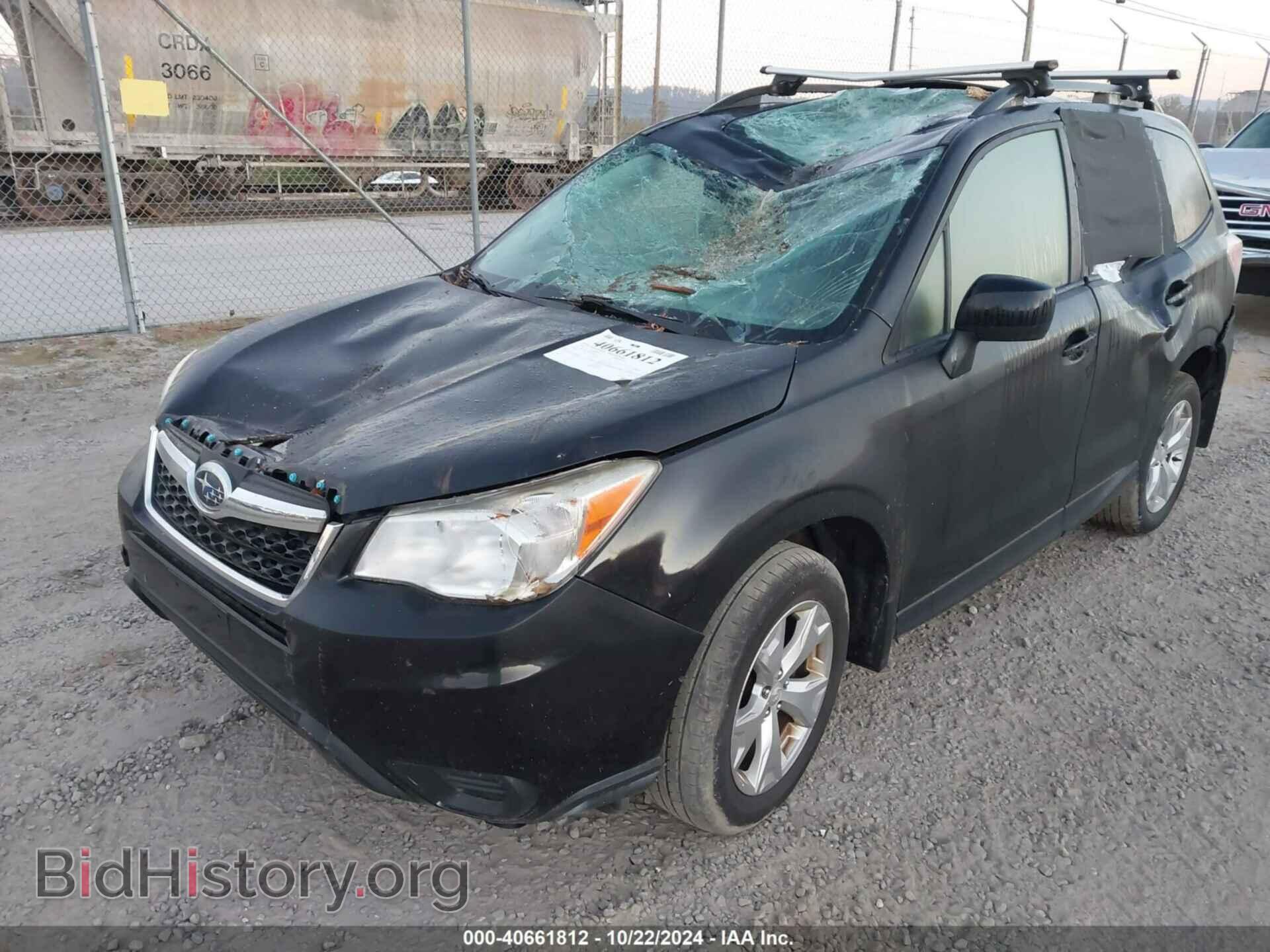 2014 SUBARU FORESTER - VIN: JF2SJAEC5EH446038 - Фото 2