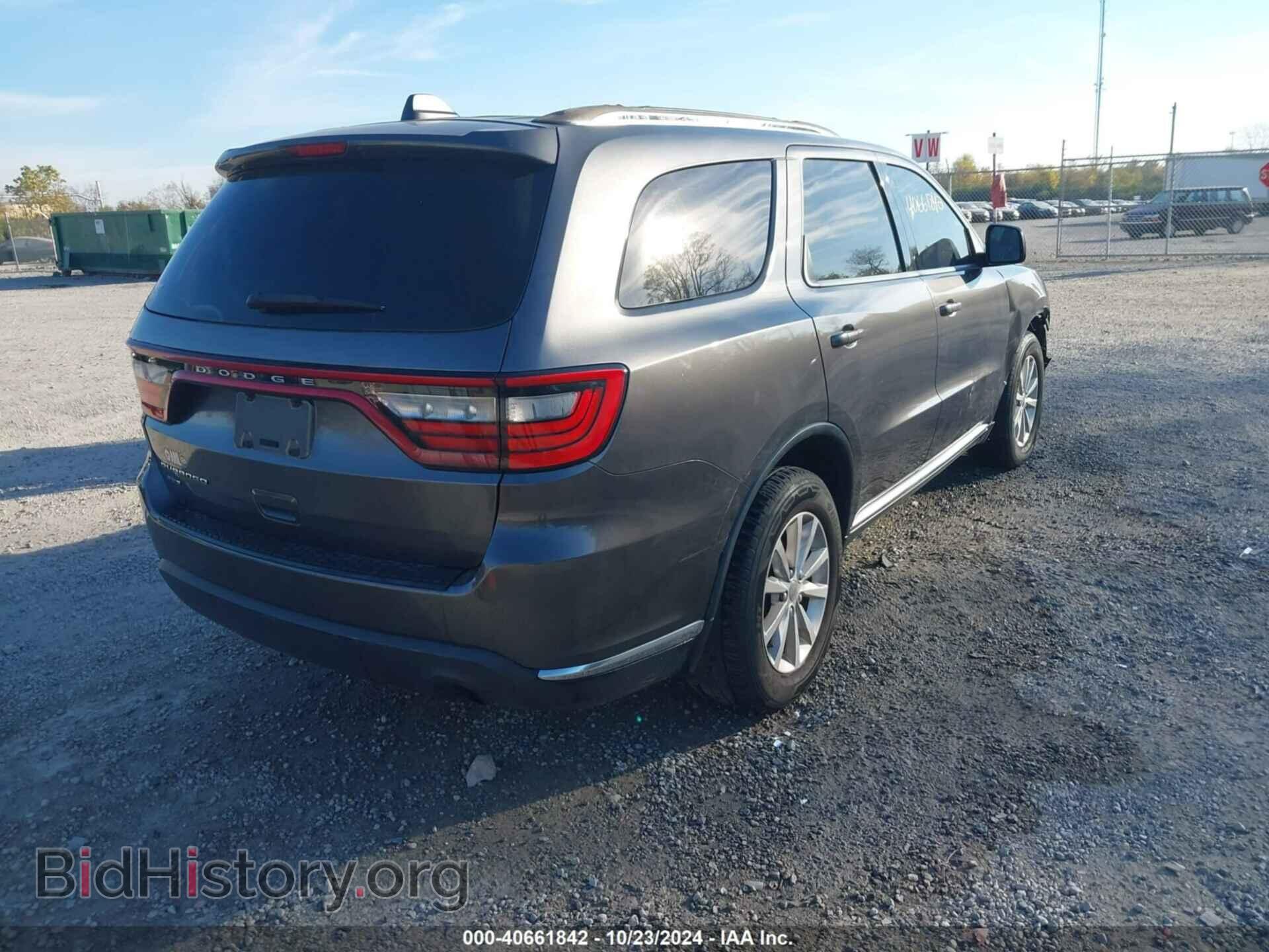 2015 DODGE DURANGO - VIN: 1C4RDJAGXFC710138 - Photo 4
