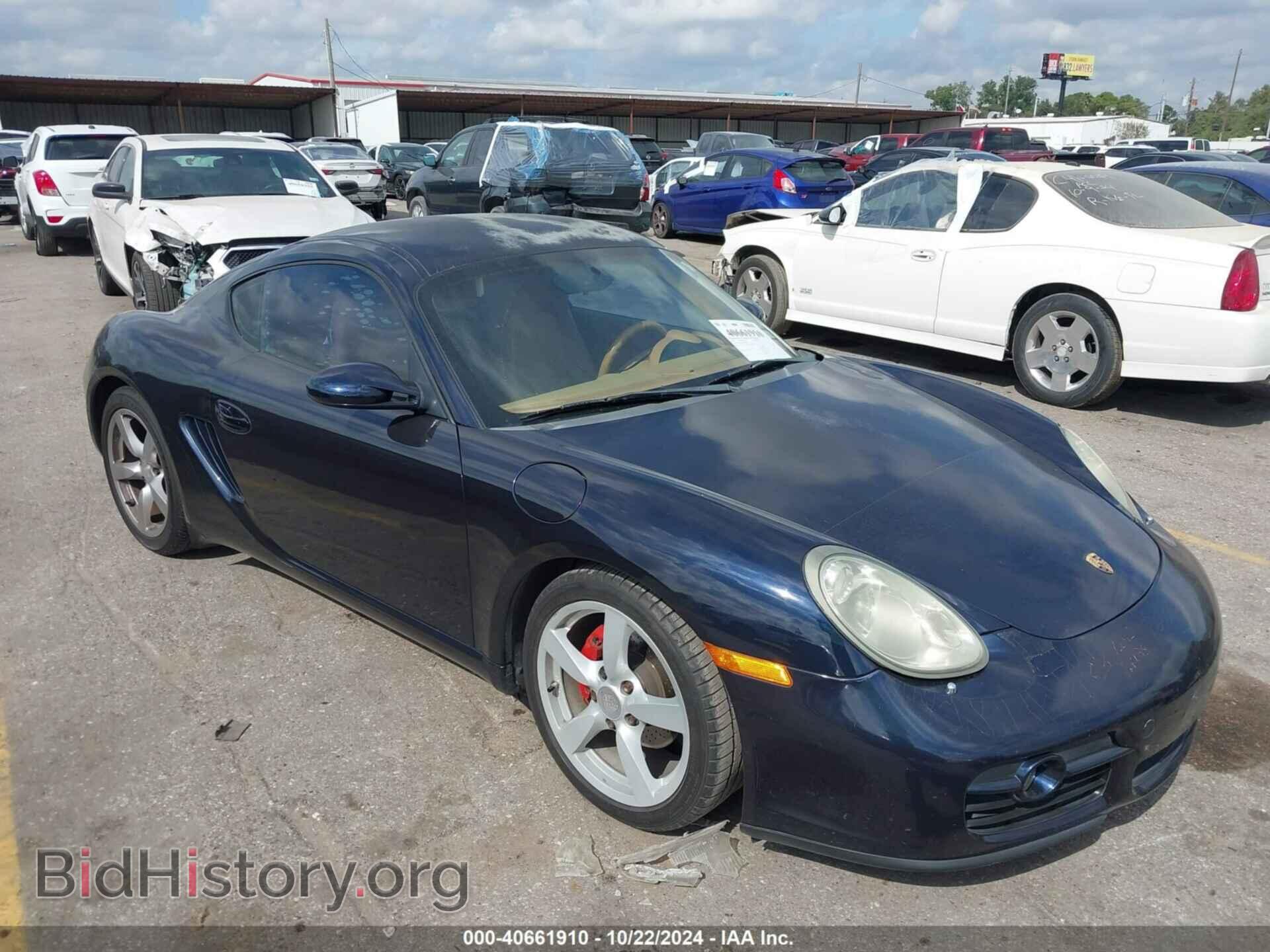 Фотография WP0AA29867U760684 - PORSCHE CAYMAN 2007