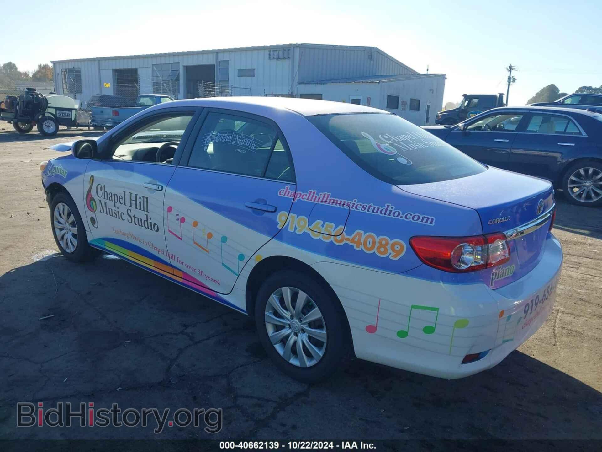 2013 TOYOTA COROLLA - VIN: 5YFBU4EE4DP162878 - Фото 3