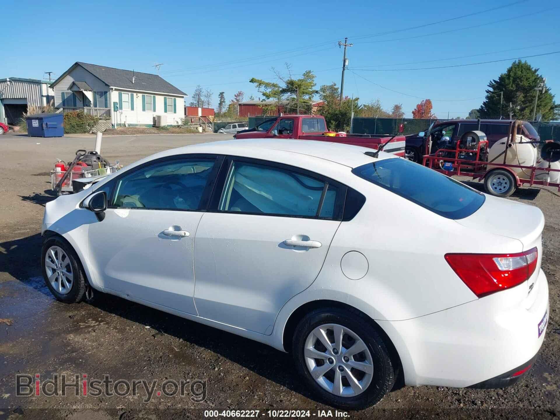2014 KIA RIO - VIN: KNADM4A37E6358347 - Фото 3
