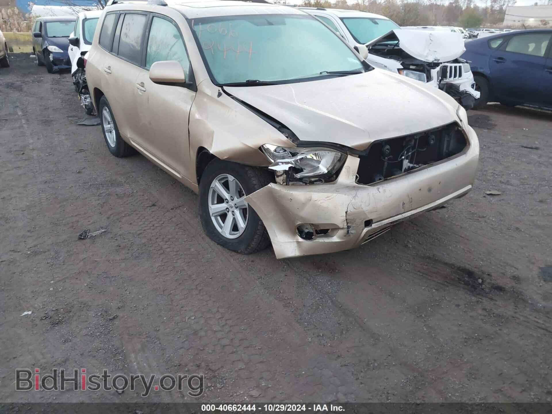 Photo 5TDBK3EH7AS012583 - TOYOTA HIGHLANDER 2010