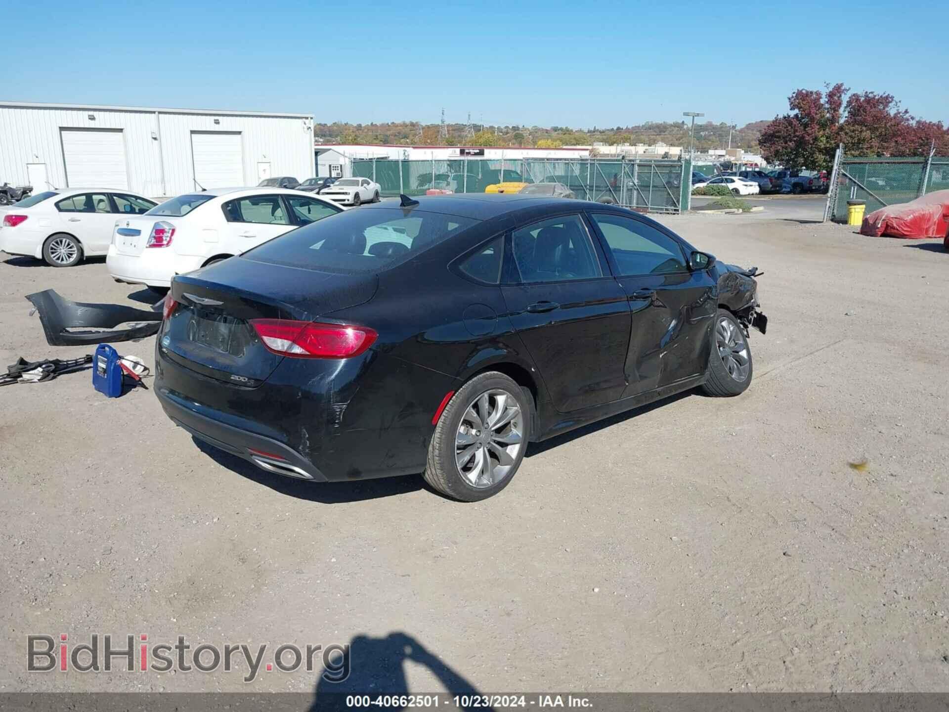 2015 CHRYSLER 200 - VIN: 1C3CCCDG5FN736445 - Фото 4