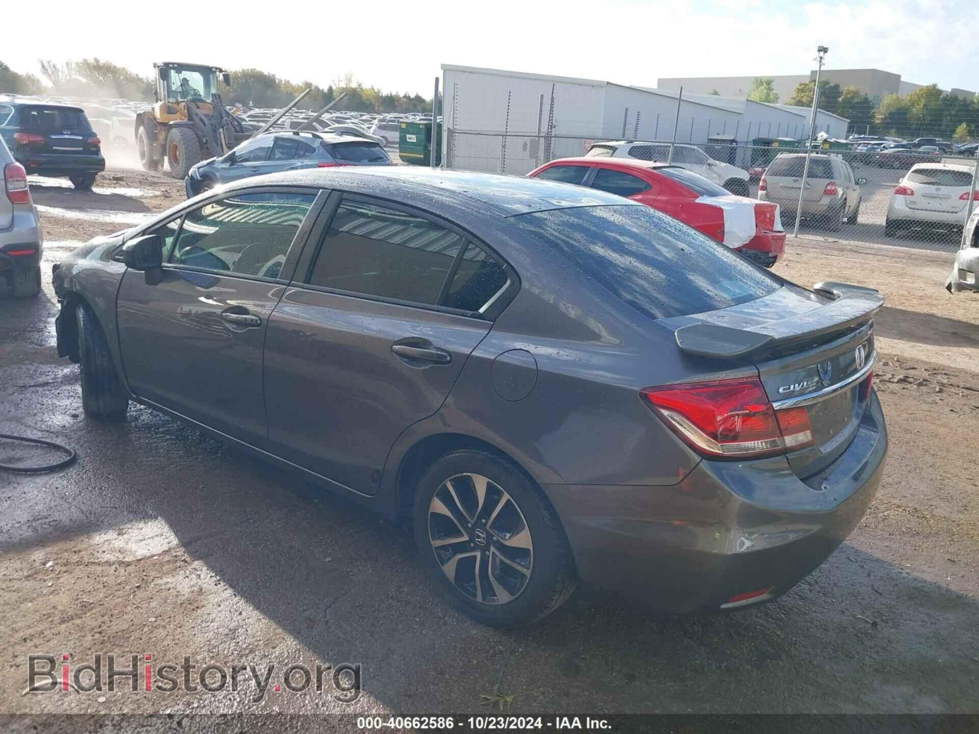 2014 HONDA CIVIC - VIN: 19XFB2F85EE016481 - Фото 3