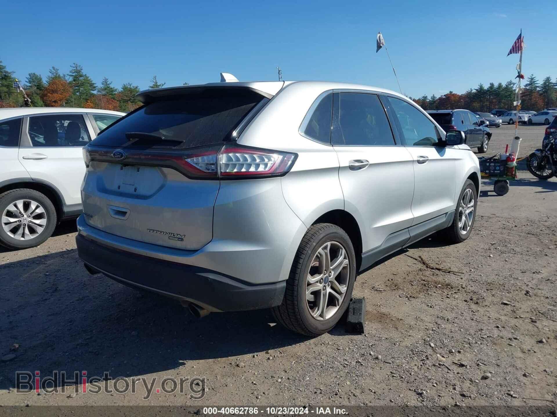 2017 FORD EDGE - VIN: 2FMPK4K94HBB90533 - Фото 4