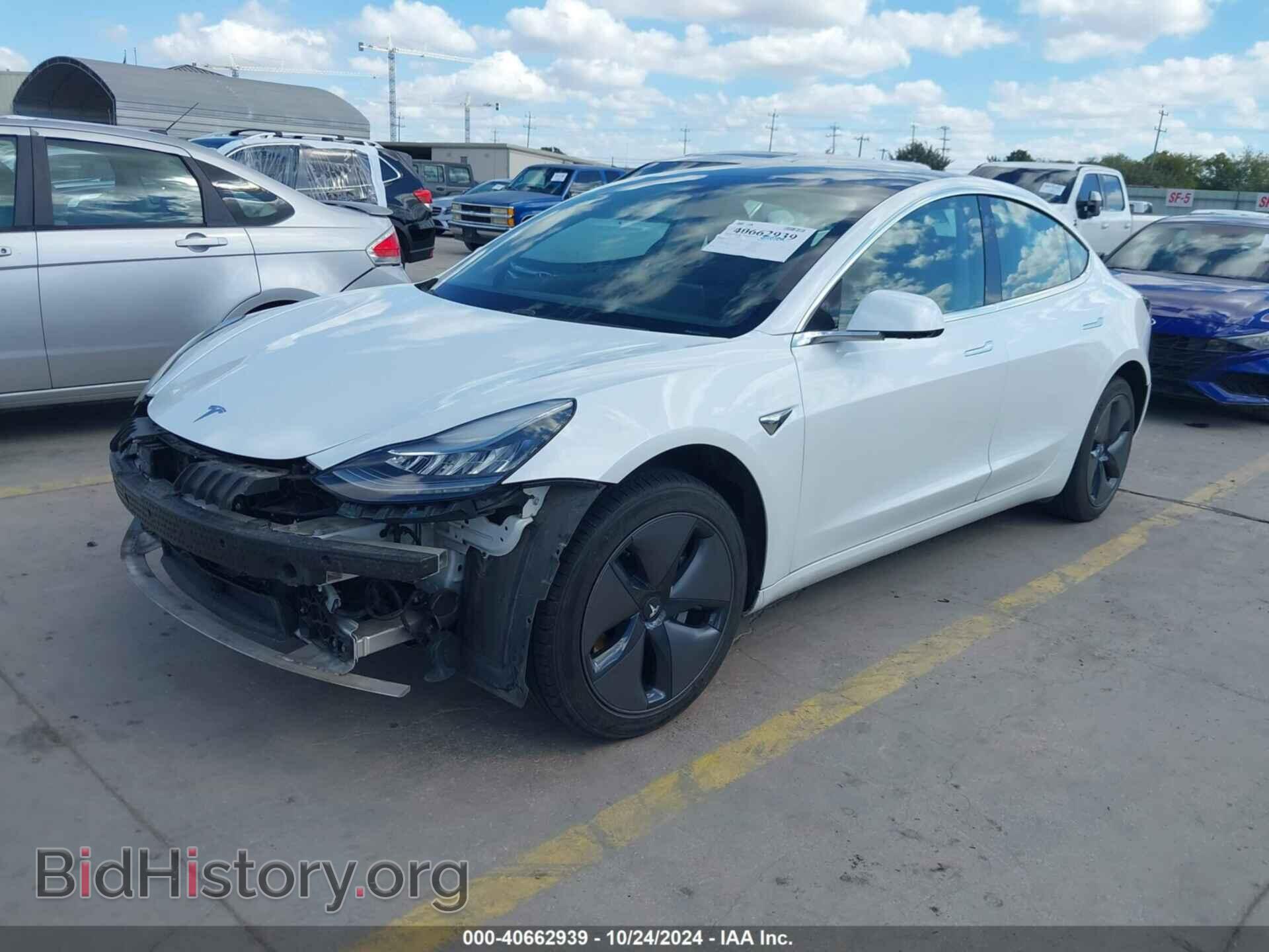 2019 TESLA MODEL 3 - VIN: 5YJ3E1EA0KF416799 - Фото 2
