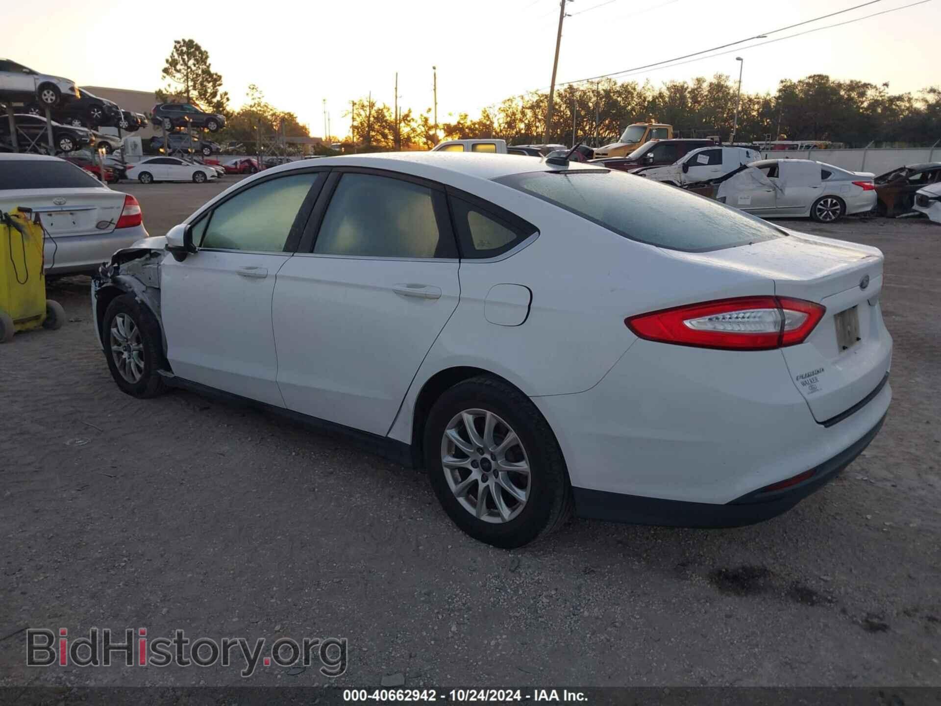 2016 FORD FUSION - VIN: 3FA6P0G78GR169515 - Фото 3