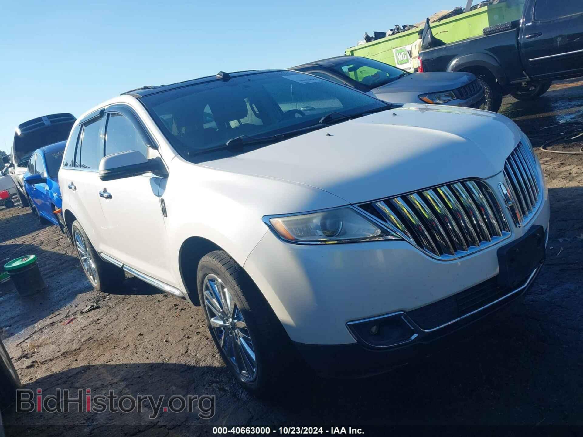 Фотография 2LMDJ6JK9DBL24361 - LINCOLN MKX 2013