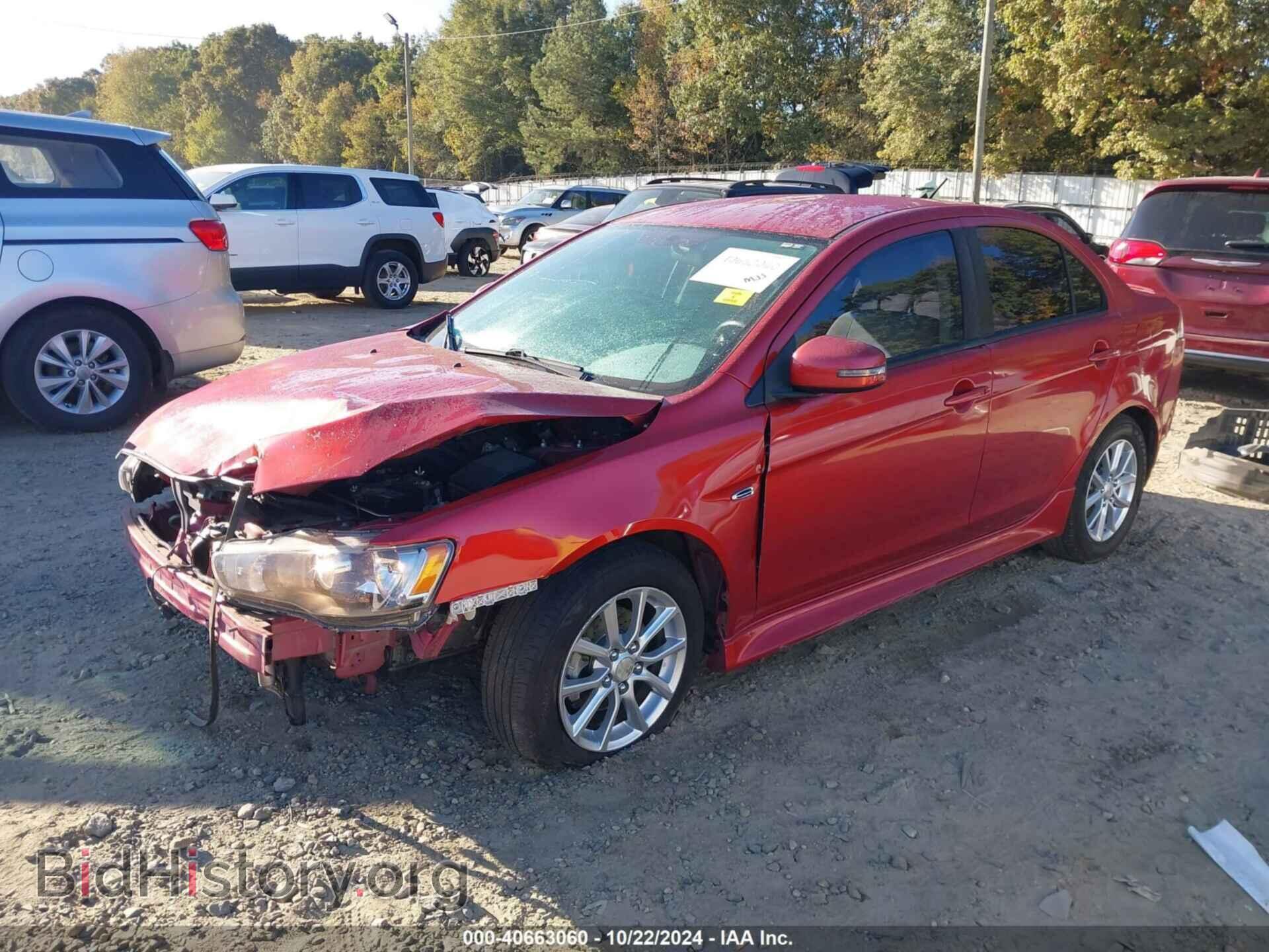 2016 MITSUBISHI LANCER - VIN: JA32U2FU7GU011419 - Фото 2