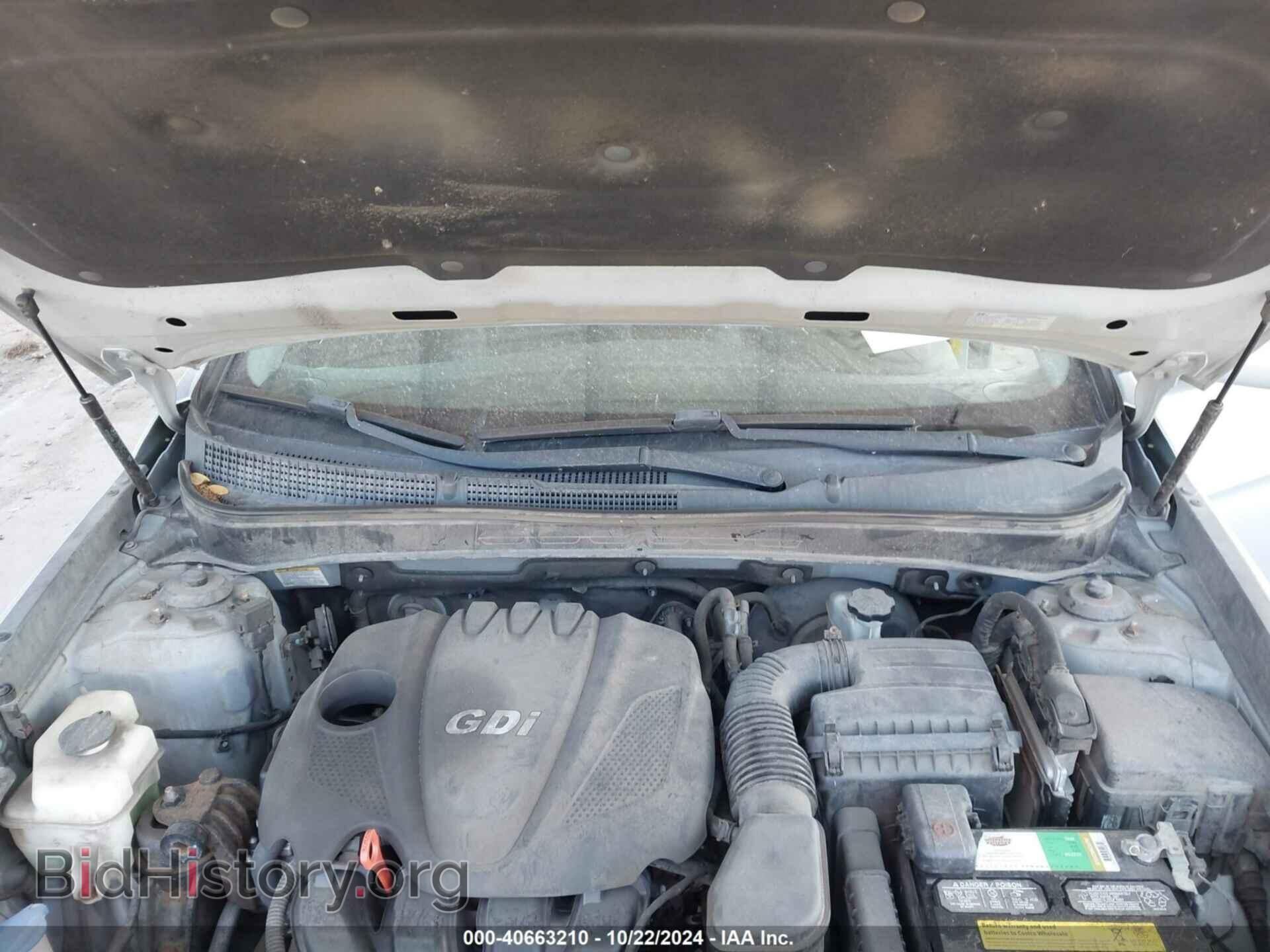 2012 HYUNDAI SONATA - VIN: 5NPEC4AC4CH460265 - Фото 10