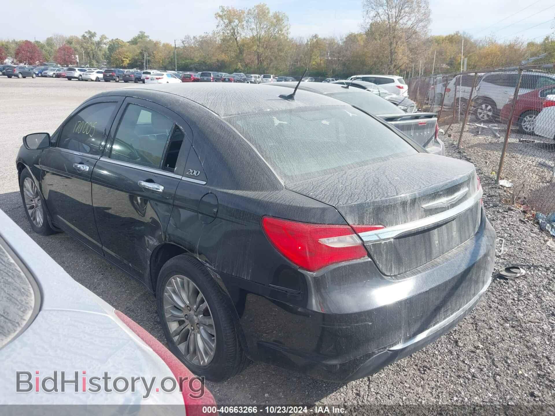 2013 CHRYSLER 200 - VIN: 1C3CCBCG8DN507086 - Фото 3