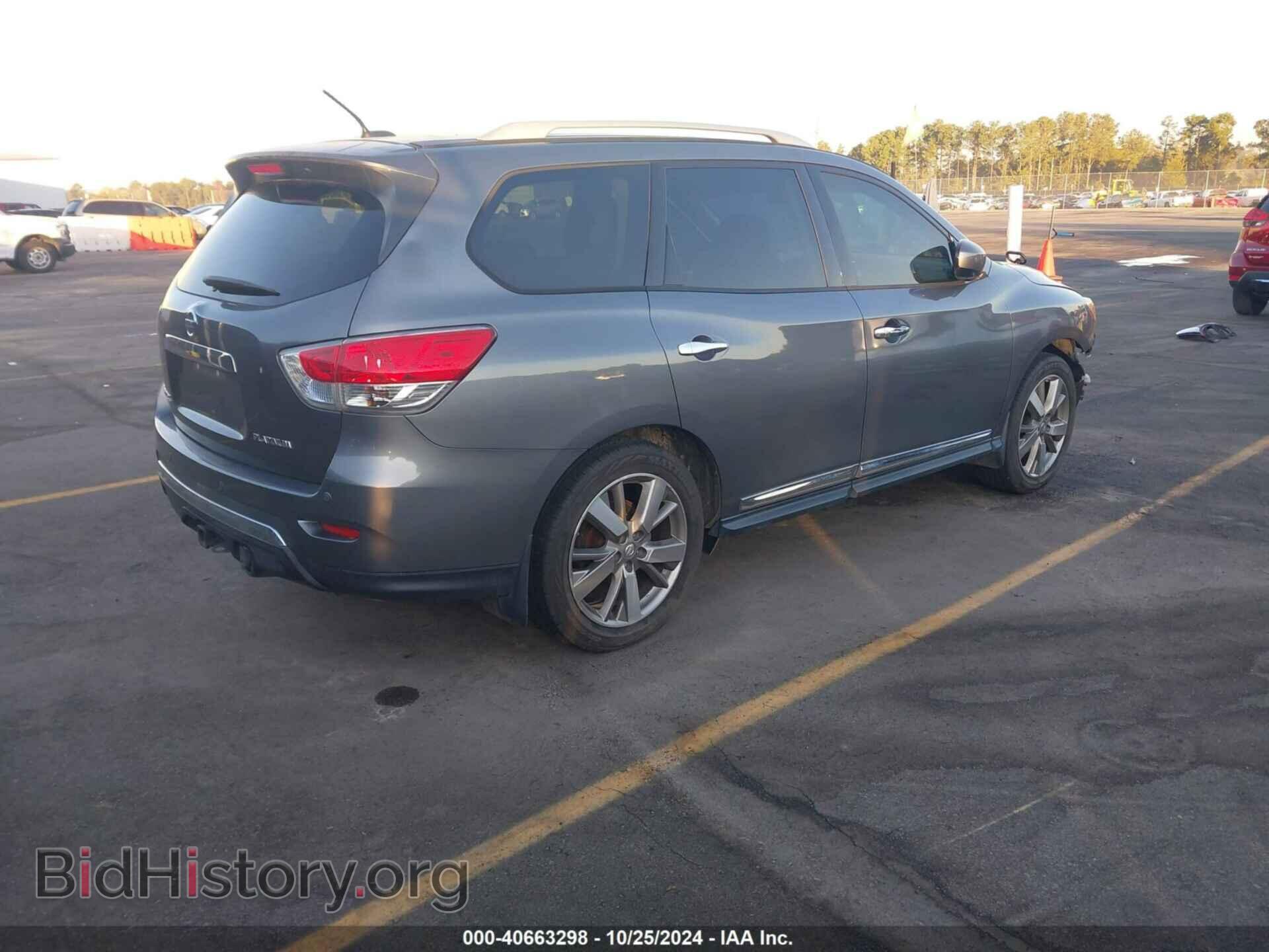 2015 NISSAN PATHFINDER - VIN: 5N1AR2MN2FC669059 - Фото 4