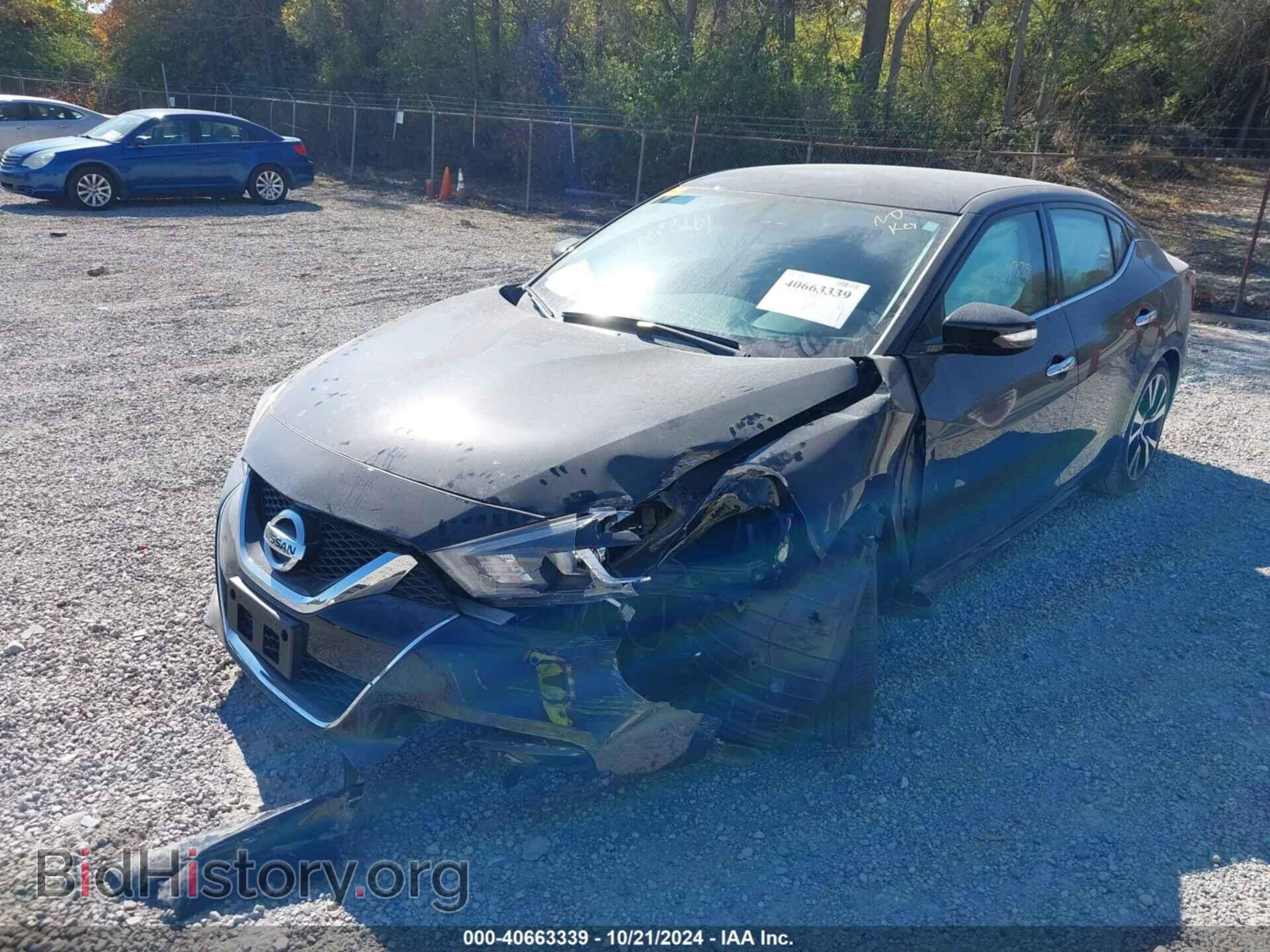 2018 NISSAN MAXIMA - VIN: 1N4AA6AP1JC404821 - Фото 2