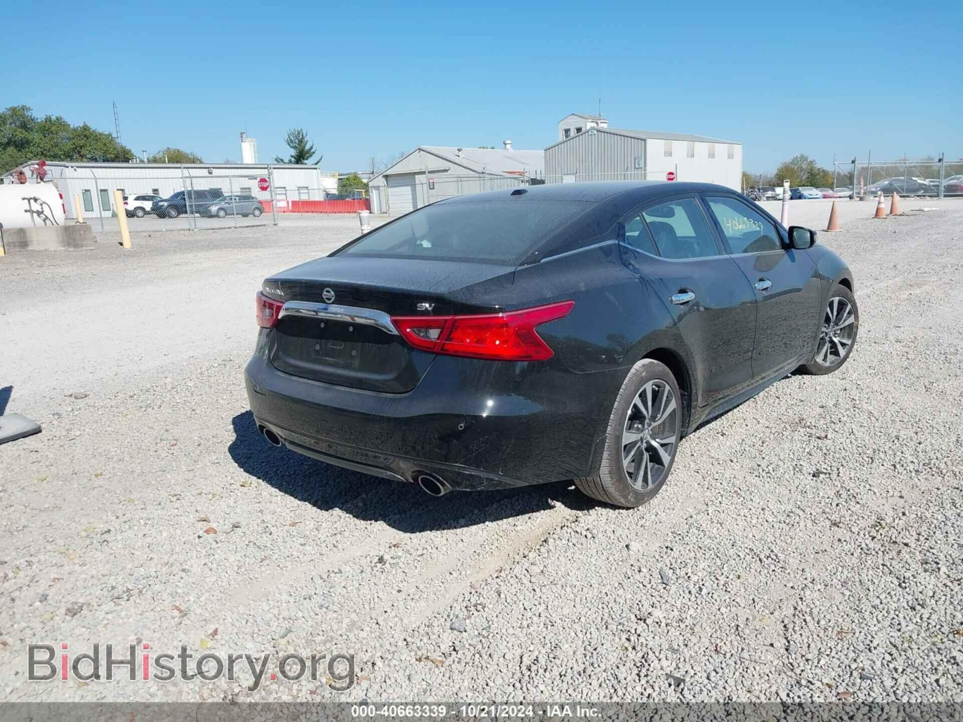 2018 NISSAN MAXIMA - VIN: 1N4AA6AP1JC404821 - Фото 4