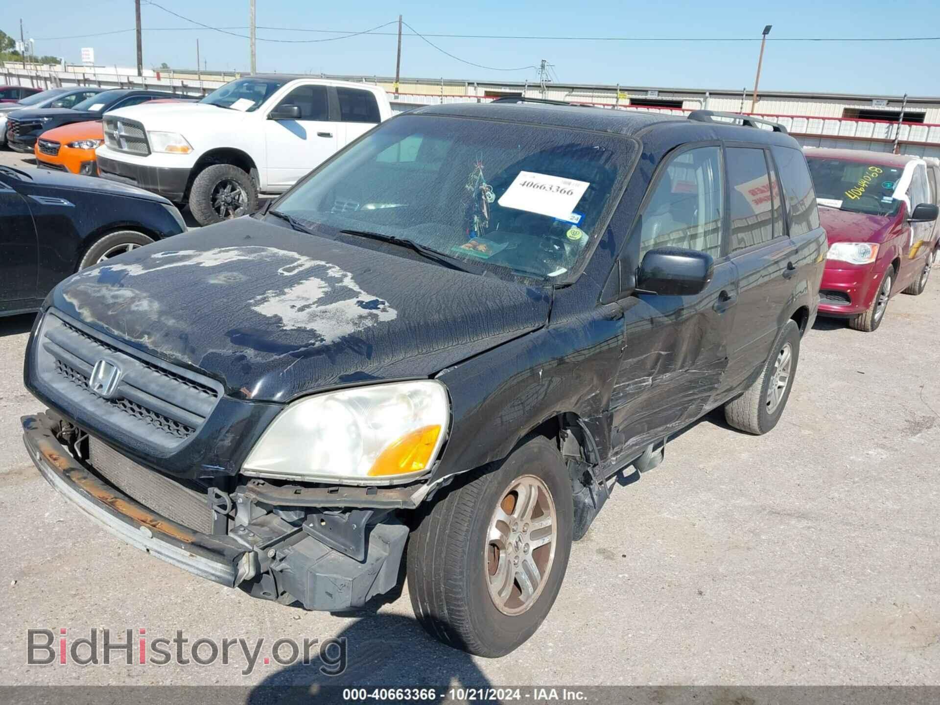 2005 HONDA PILOT - VIN: 5FNYF18665B058638 - Фото 2