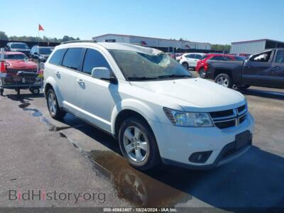 2012 Dodge JOURNEY SXT, white — VIN 3C4PDCBG0CT367616, IAAI