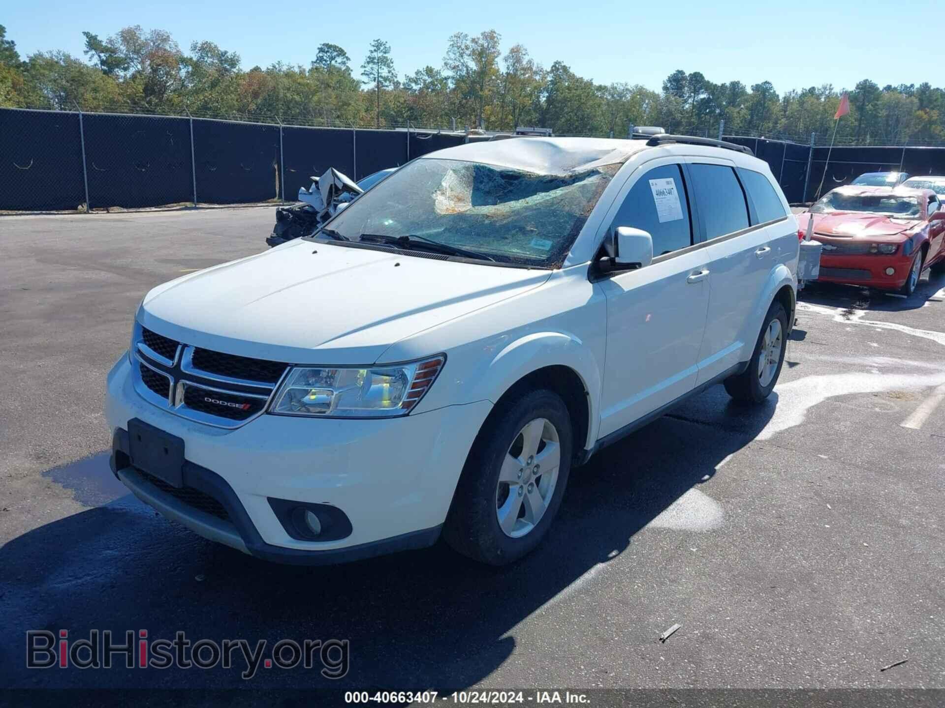 2012 DODGE JOURNEY - VIN: 3C4PDCBG0CT367616 - Фото 2